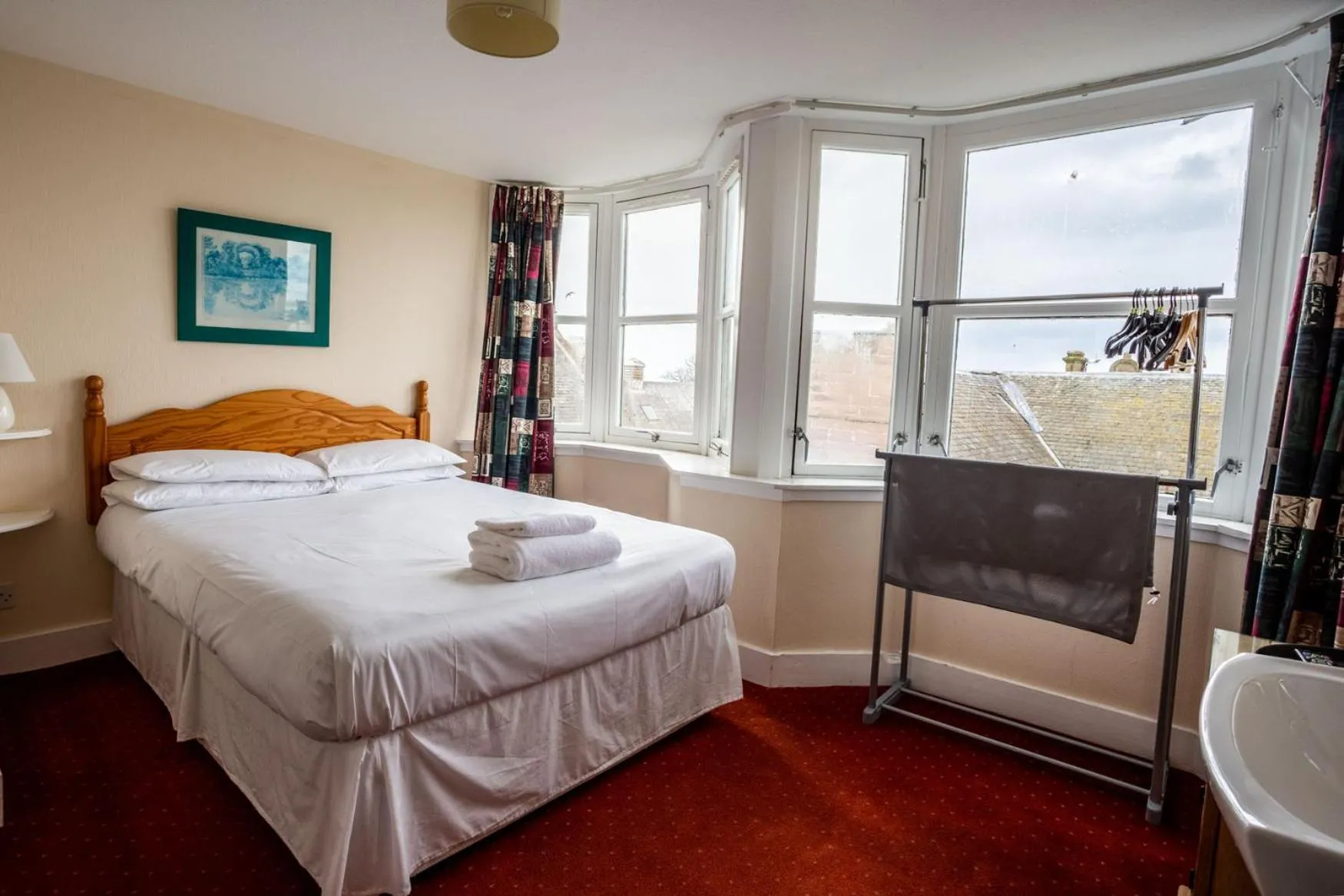 Bed in The Juniper Rooms