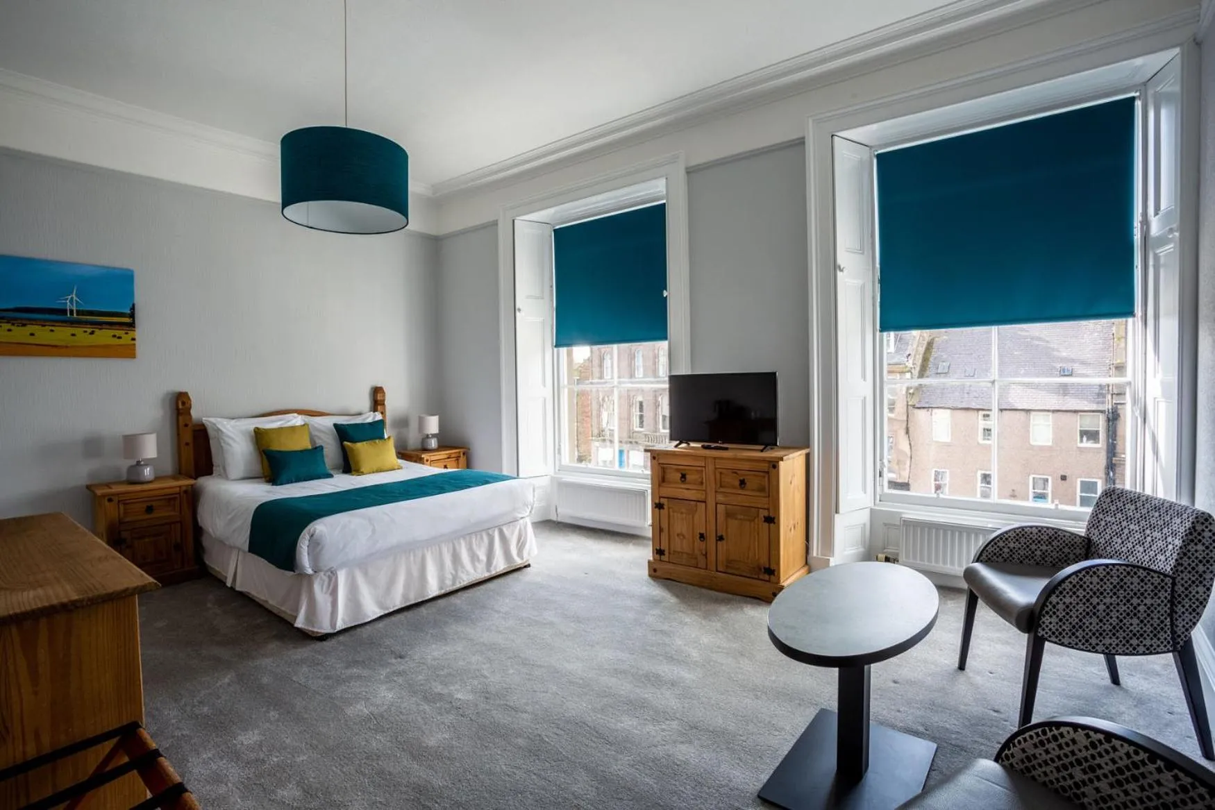 Bed in The Juniper Rooms