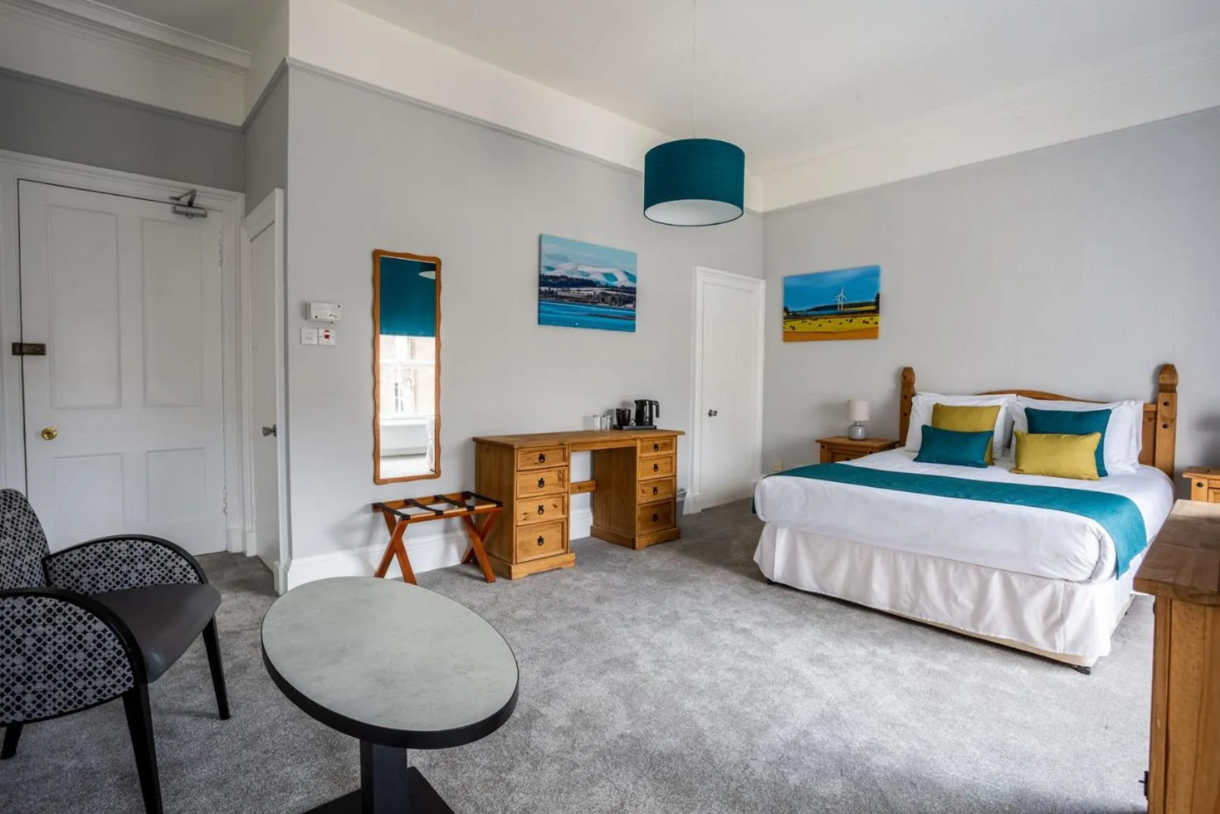 Bed in The Juniper Rooms