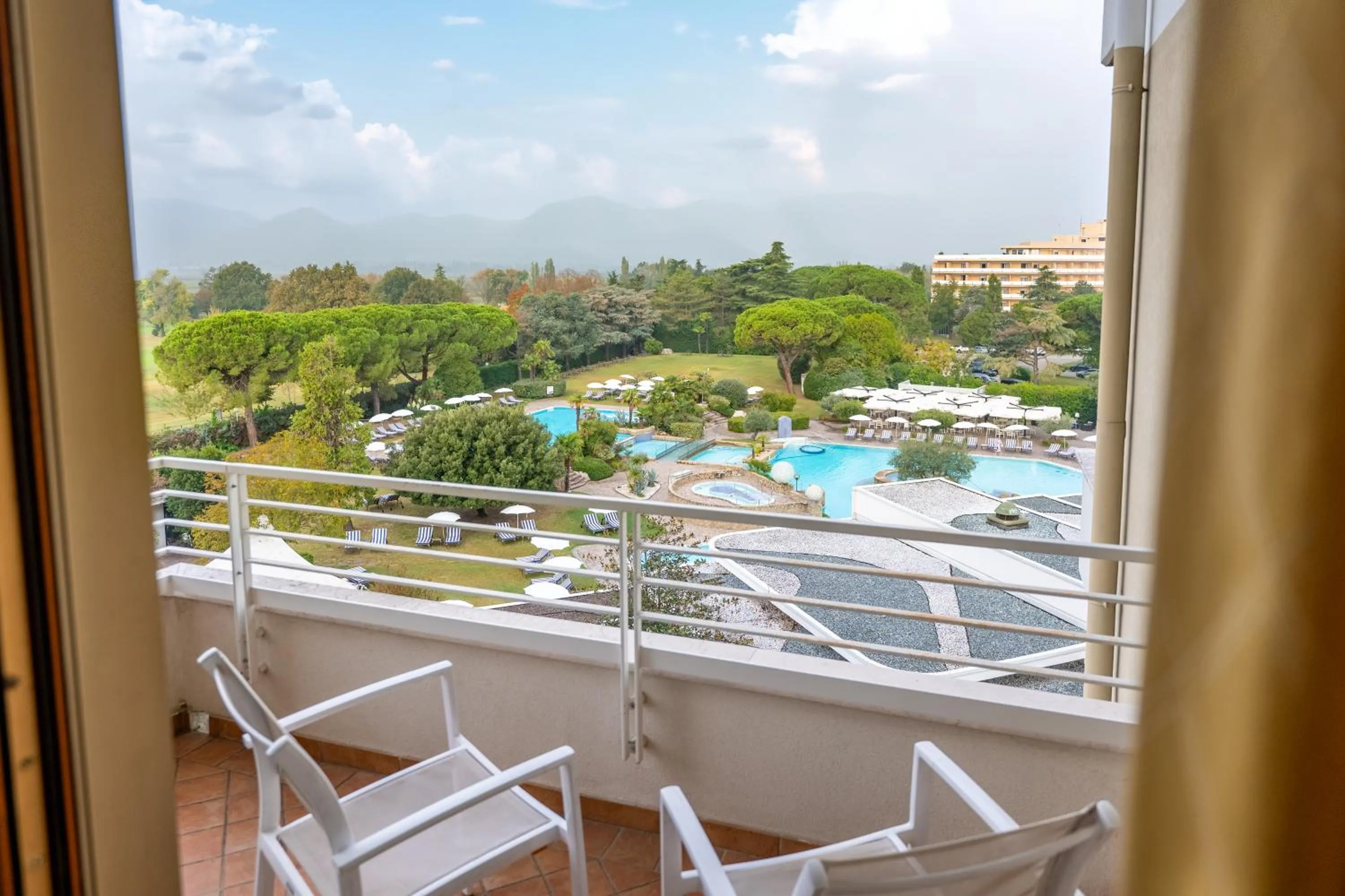 Patio in Galzignano Resort Terme & Golf - Hotel Splendid