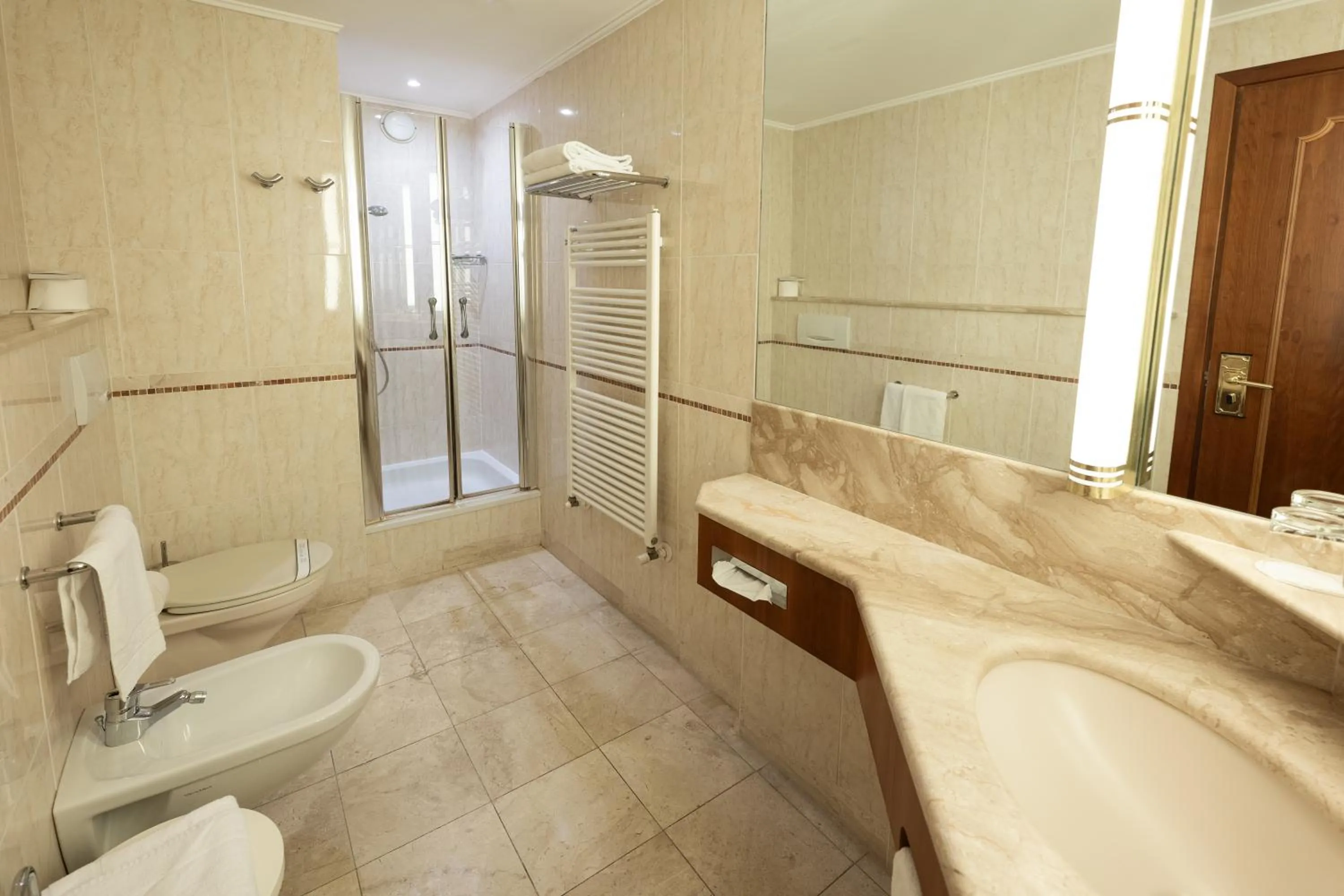 Shower in Galzignano Resort Terme & Golf - Hotel Splendid