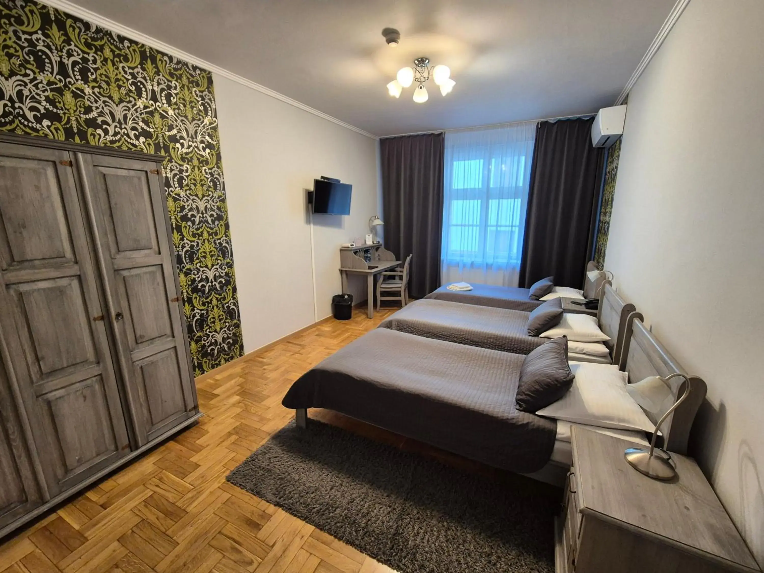 Bed in Hotel Mikołaj Bed in Hotel Mikołaj