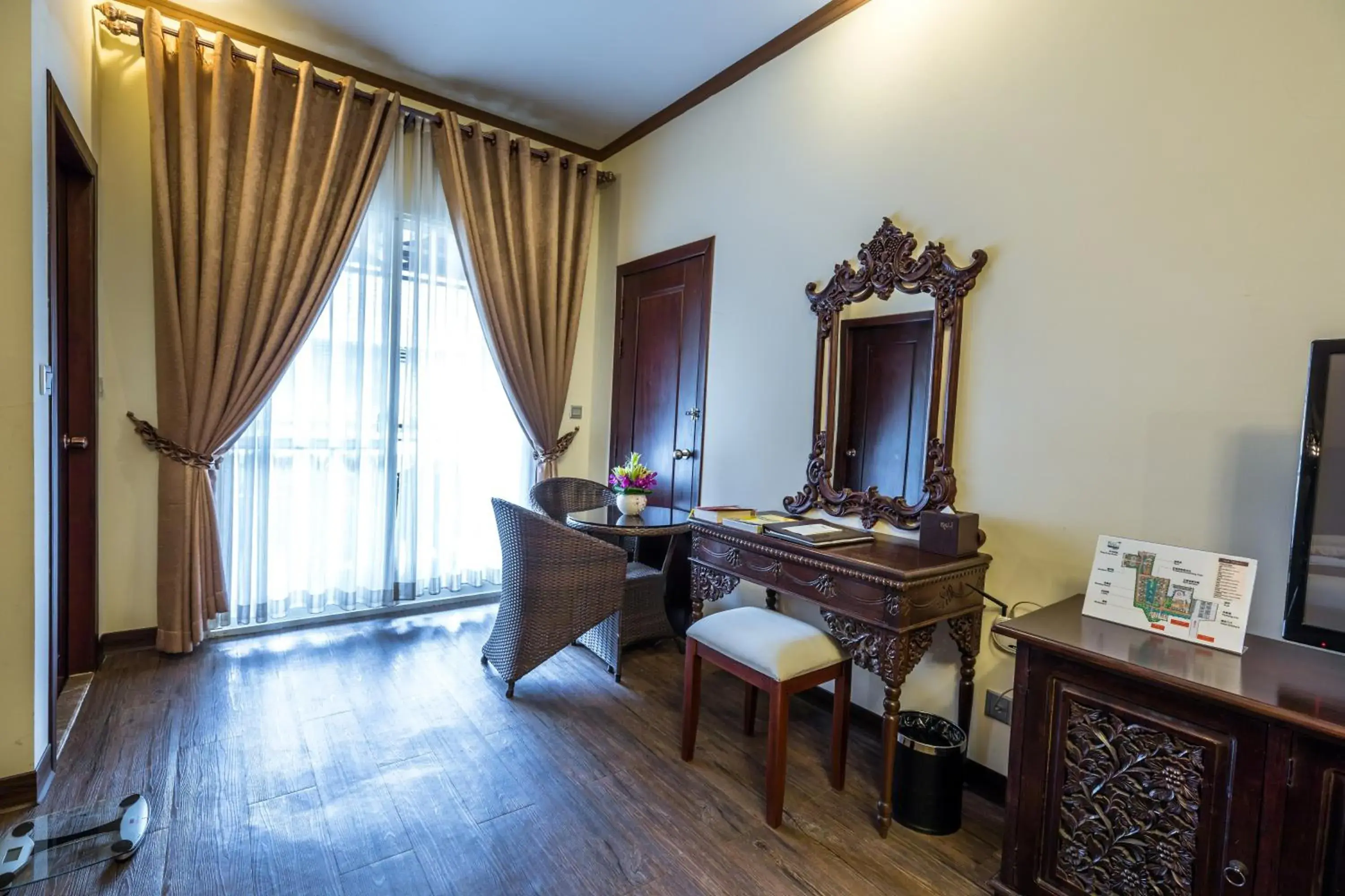 Living room in Bali Hotel Living room in Bali Hotel