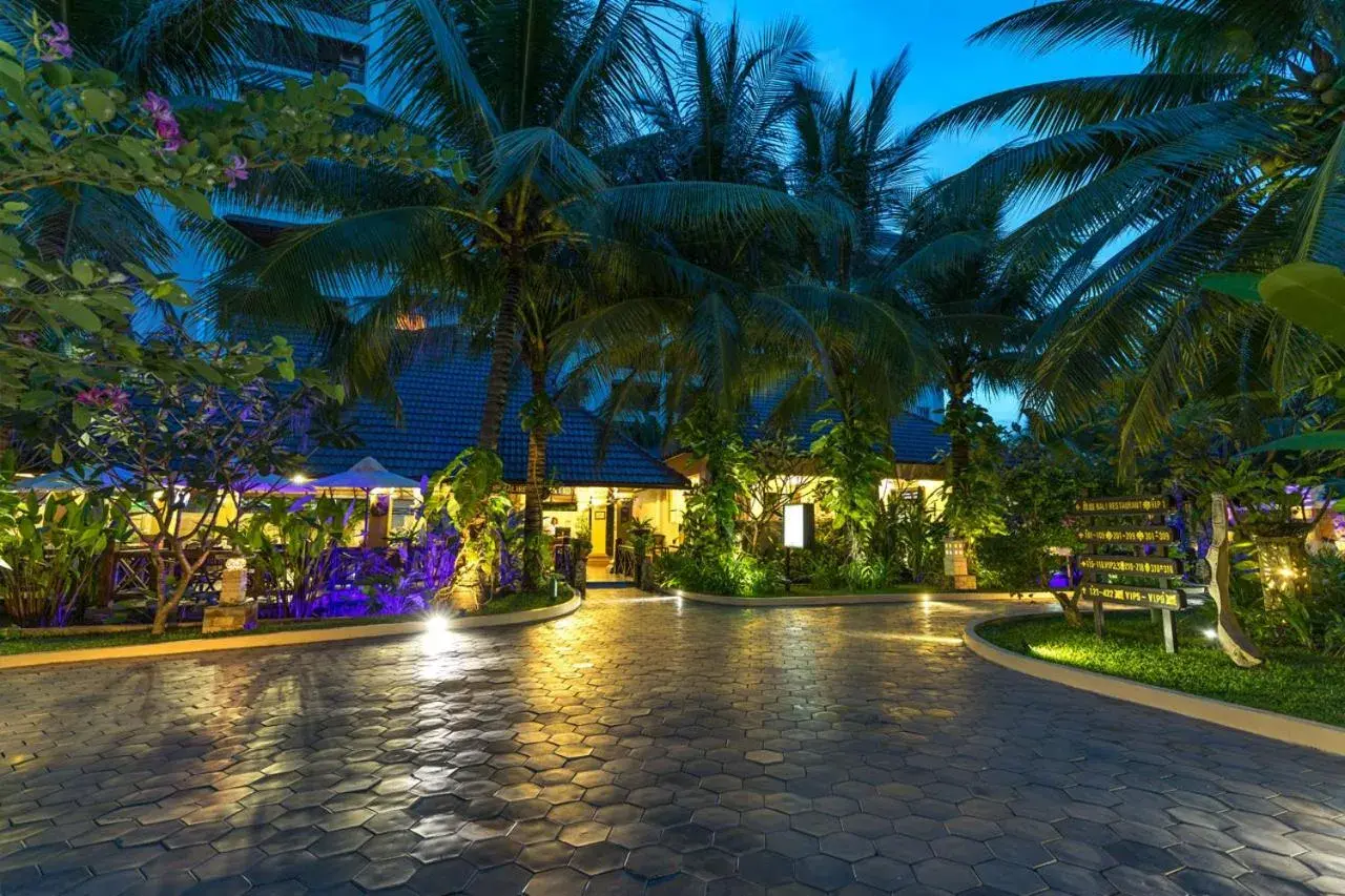 Garden view in Bali Hotel Garden view in Bali Hotel