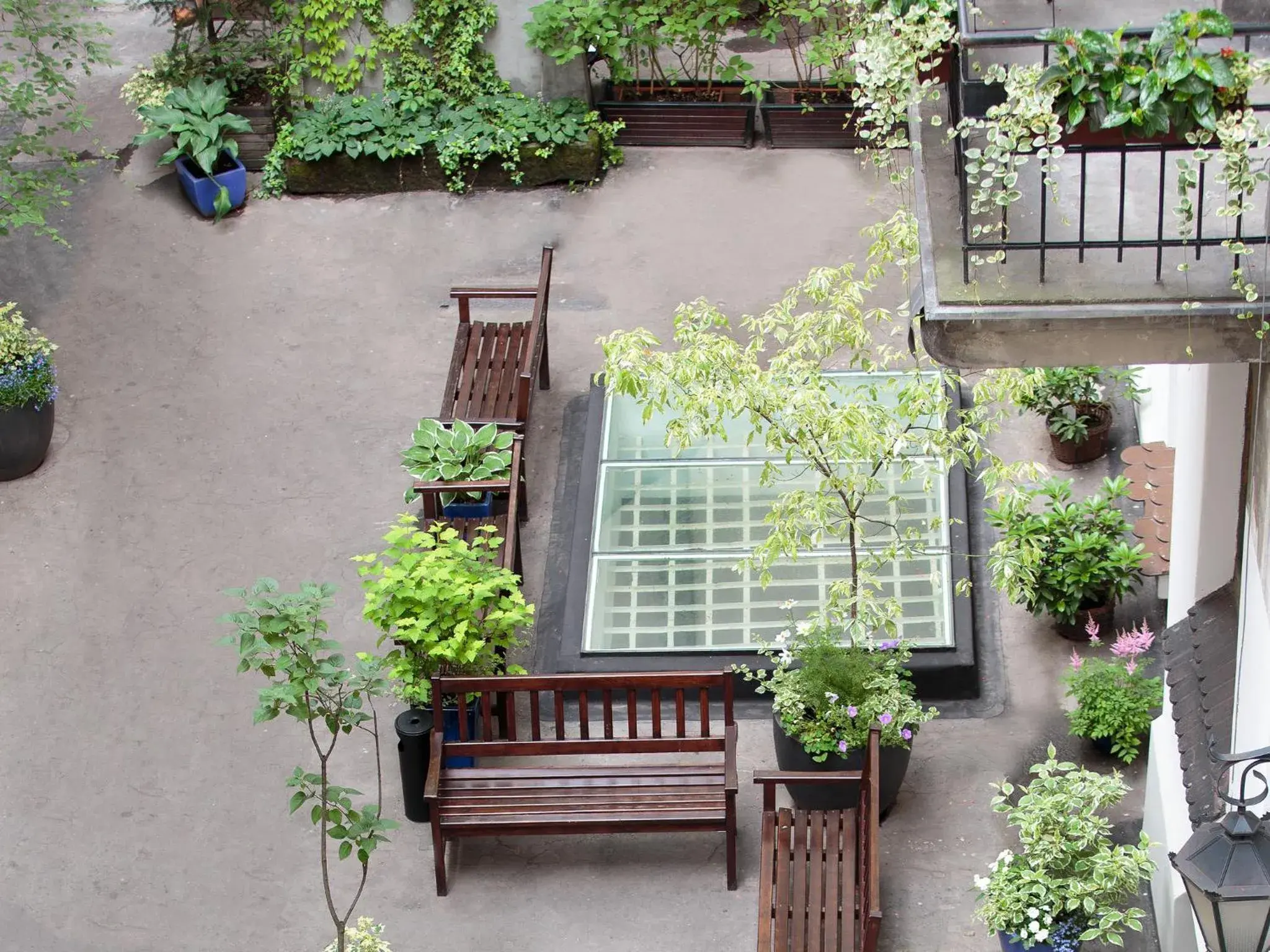 Bird's eye view in Antique Apartments Plac Szczepański Bird's eye view in Antique Apartments Plac Szczepański