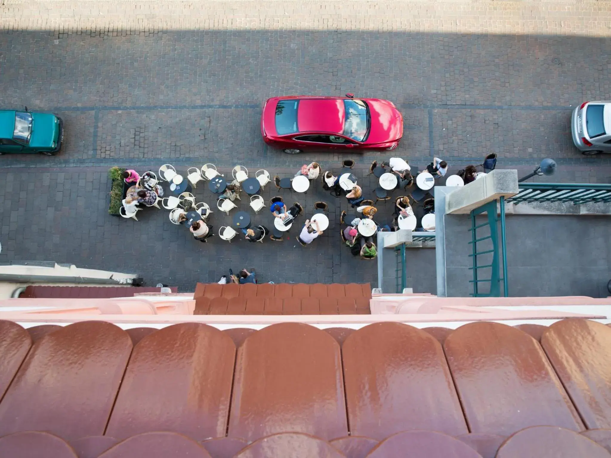 Bird's eye view in Antique Apartments Plac Szczepański Bird's eye view in Antique Apartments Plac Szczepański