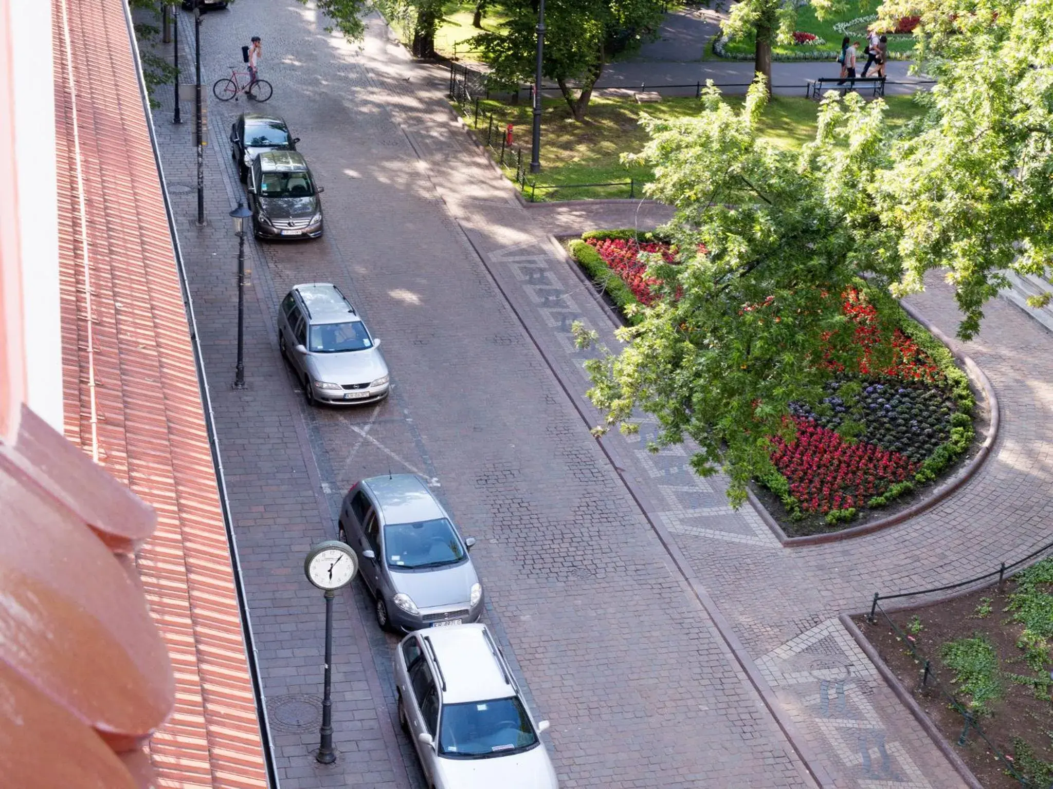 Bird's eye view in Antique Apartments Plac Szczepański Bird's eye view in Antique Apartments Plac Szczepański