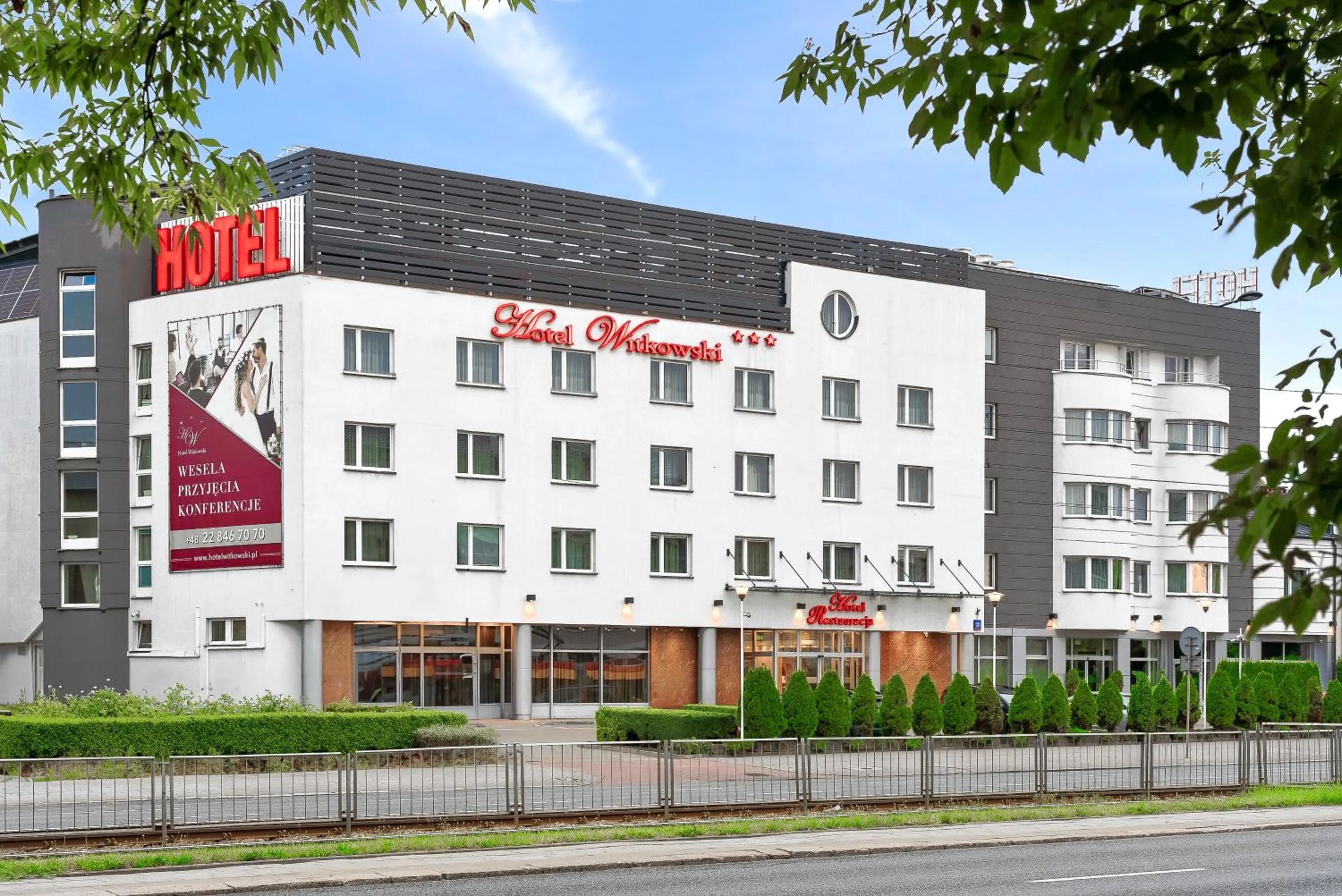 Property building in Hotel Witkowski Warsaw Airport