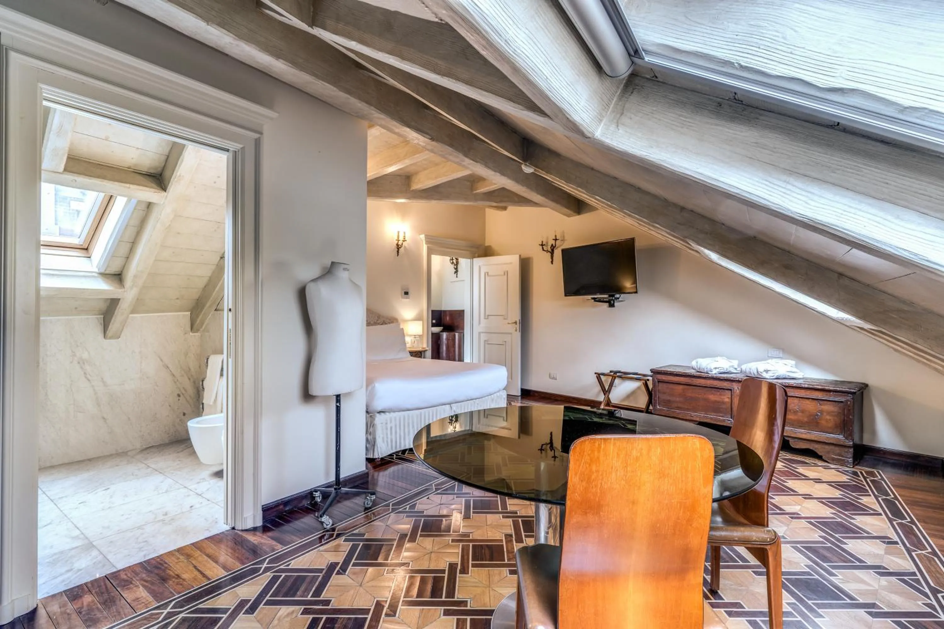 Bedroom in Hotel Santa Marta Suites