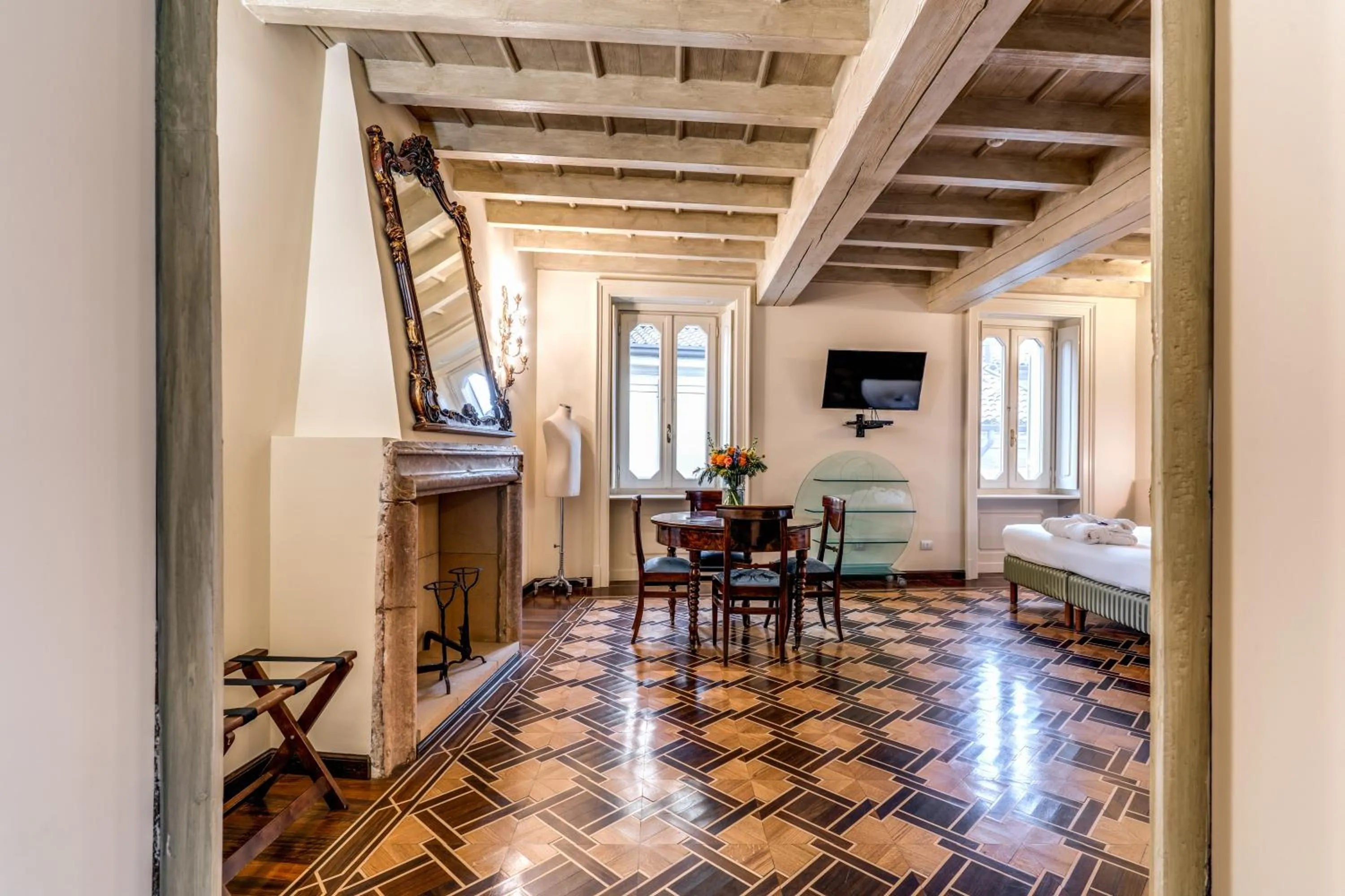 Bedroom in Hotel Santa Marta Suites