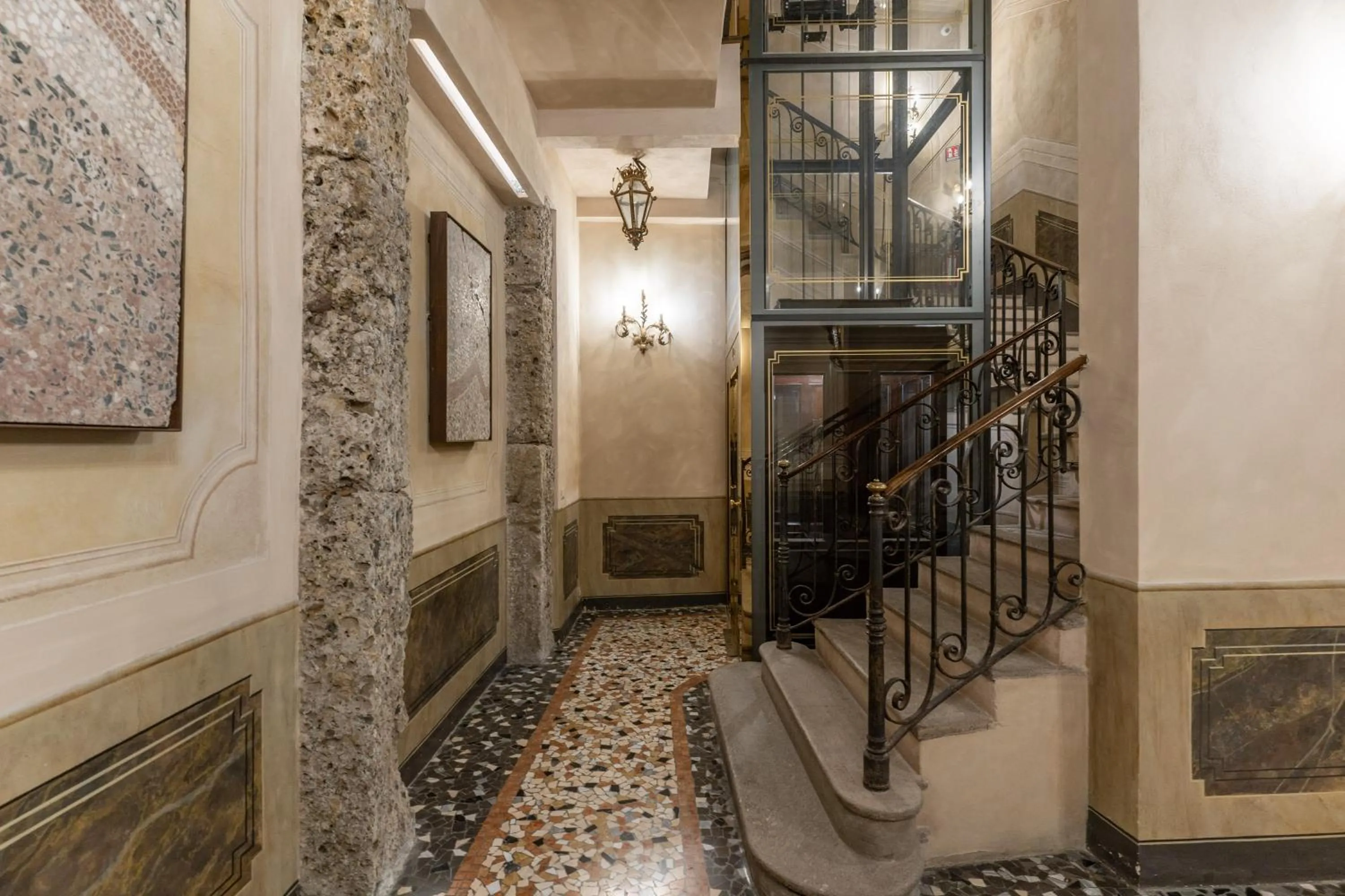 Patio in Hotel Santa Marta Suites