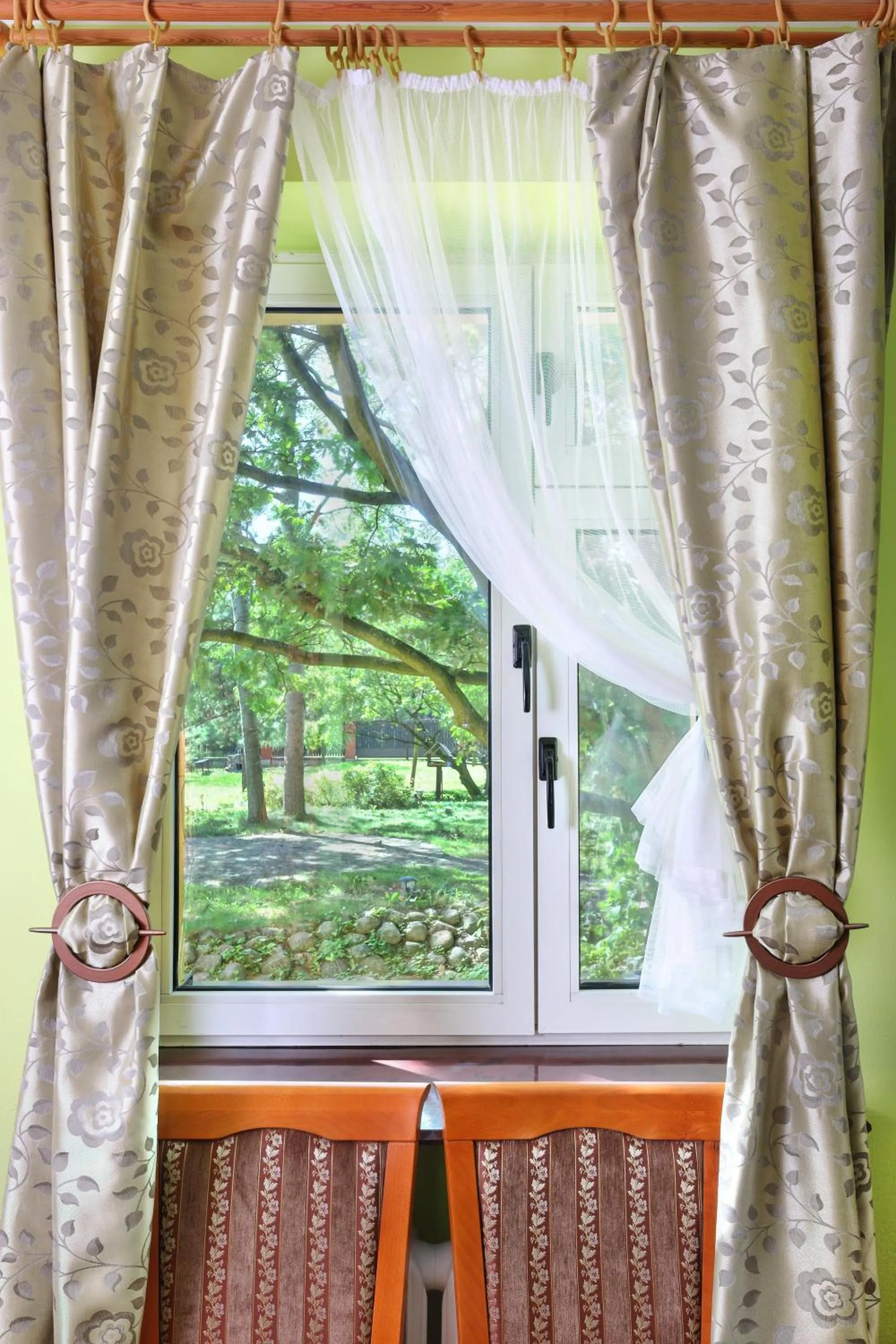 Garden view in Zajazd Ustronie