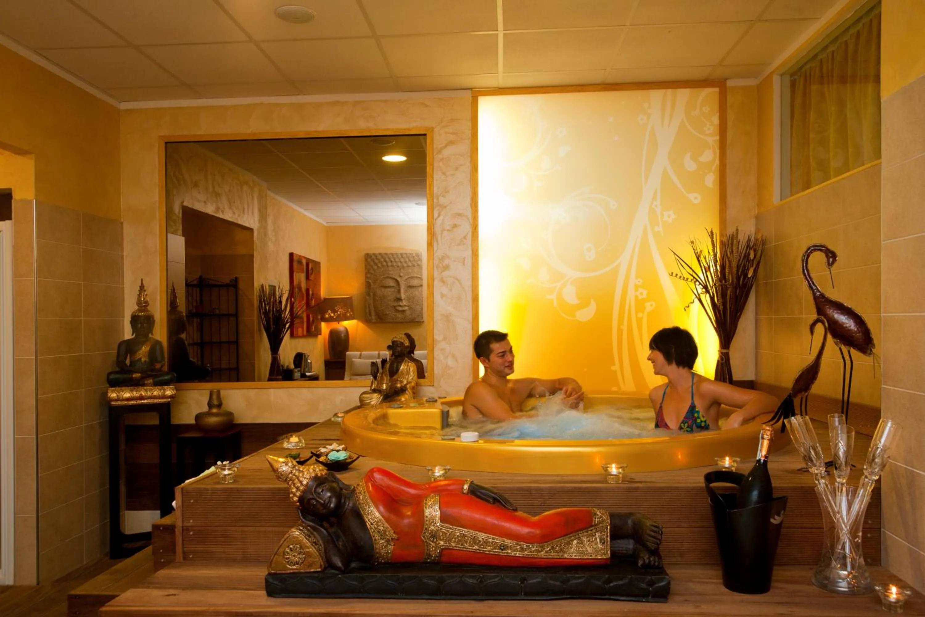 Spa and wellness centre/facilities in Hotel Jumbo