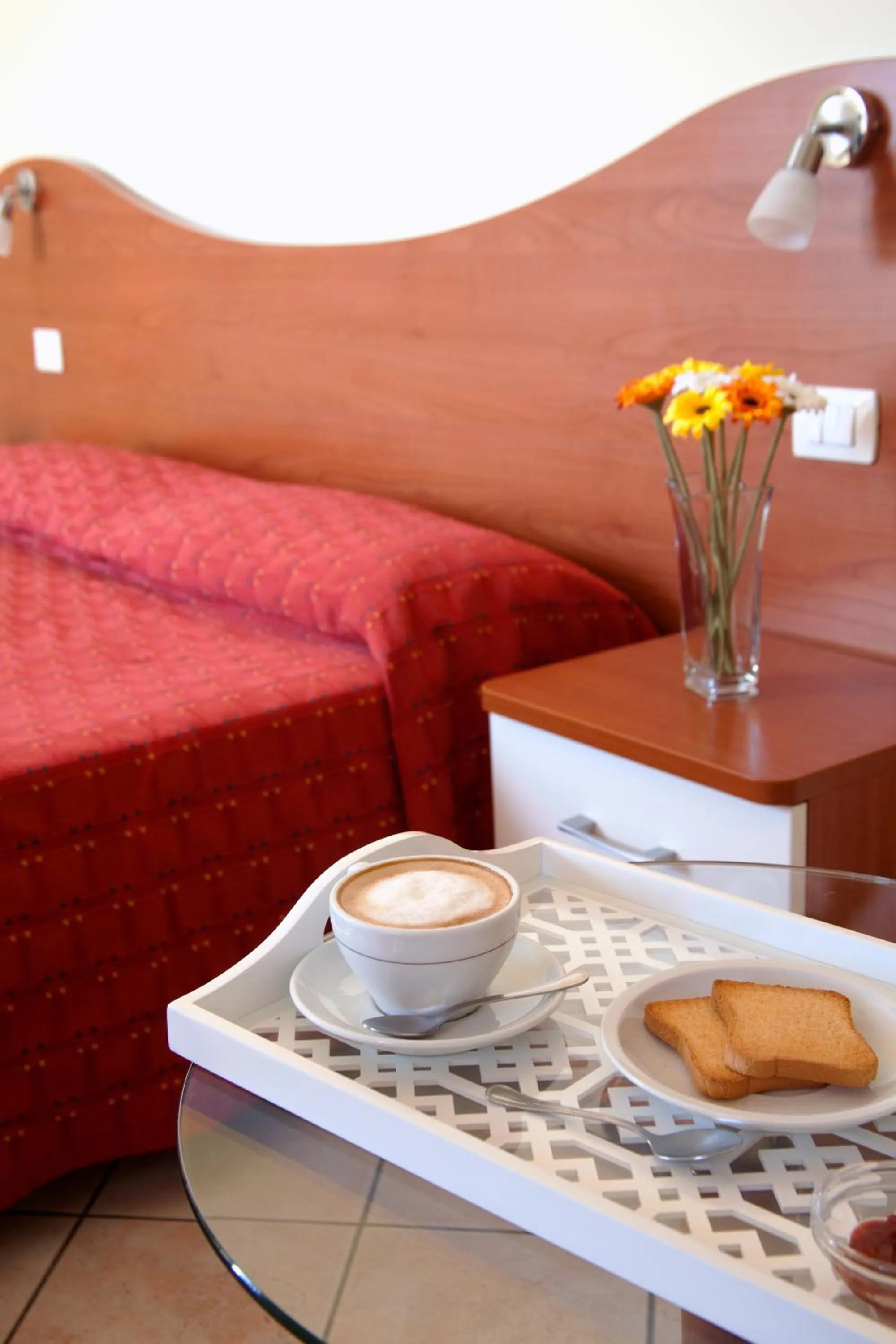 Bed in Motta Residence Hotel