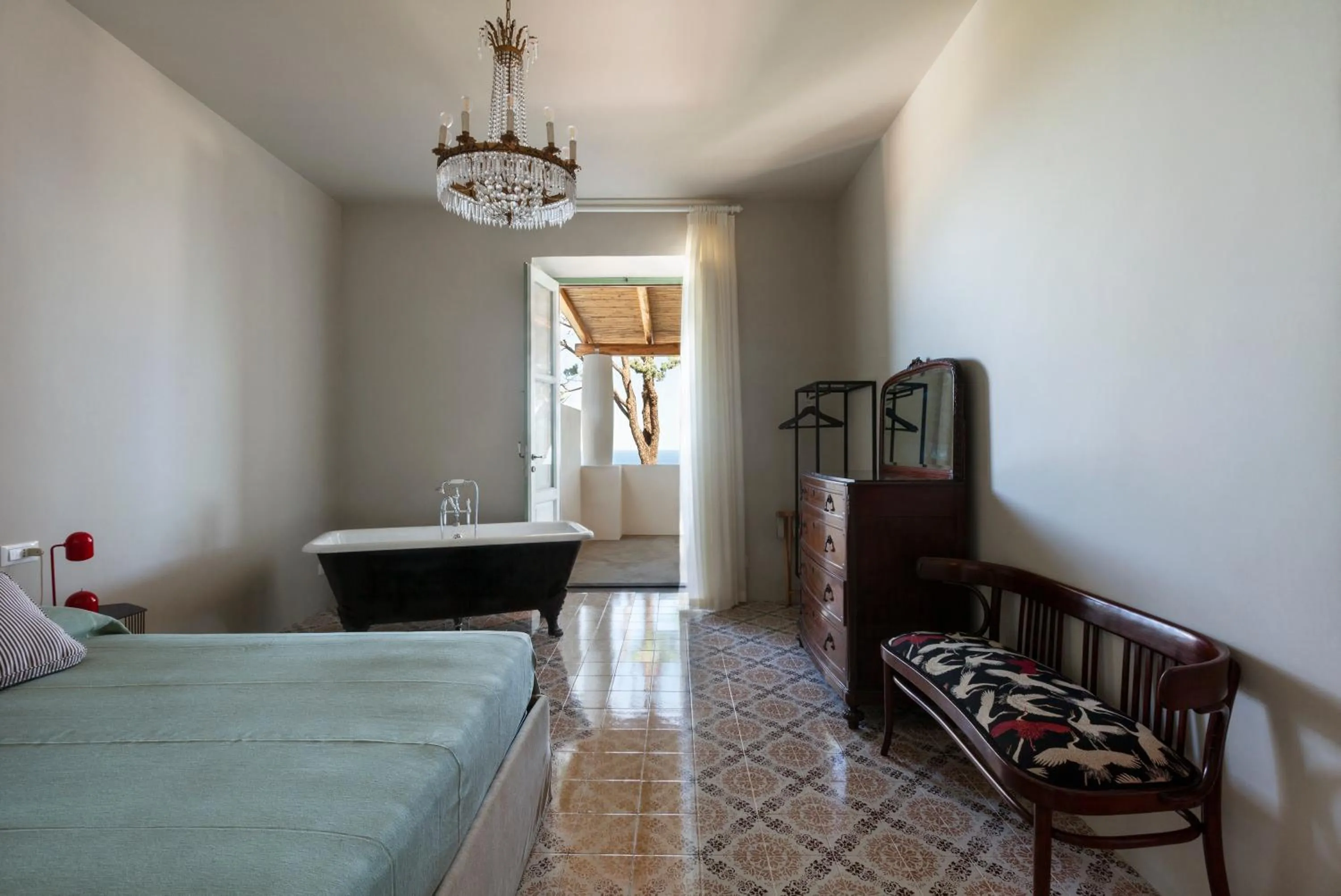 Bedroom, Bed in Frangimare La Segreta