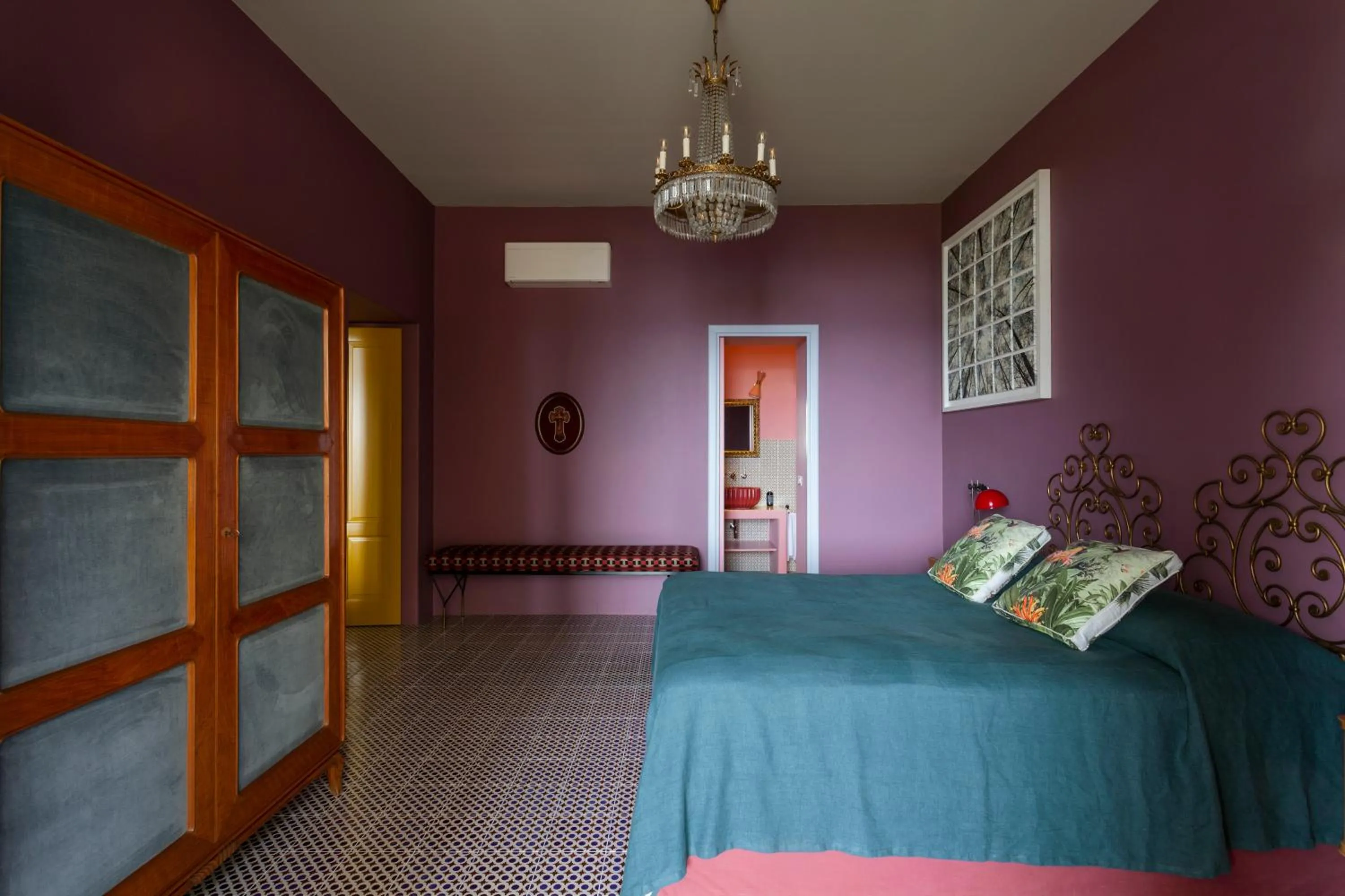Bathroom, Bed in Frangimare La Segreta