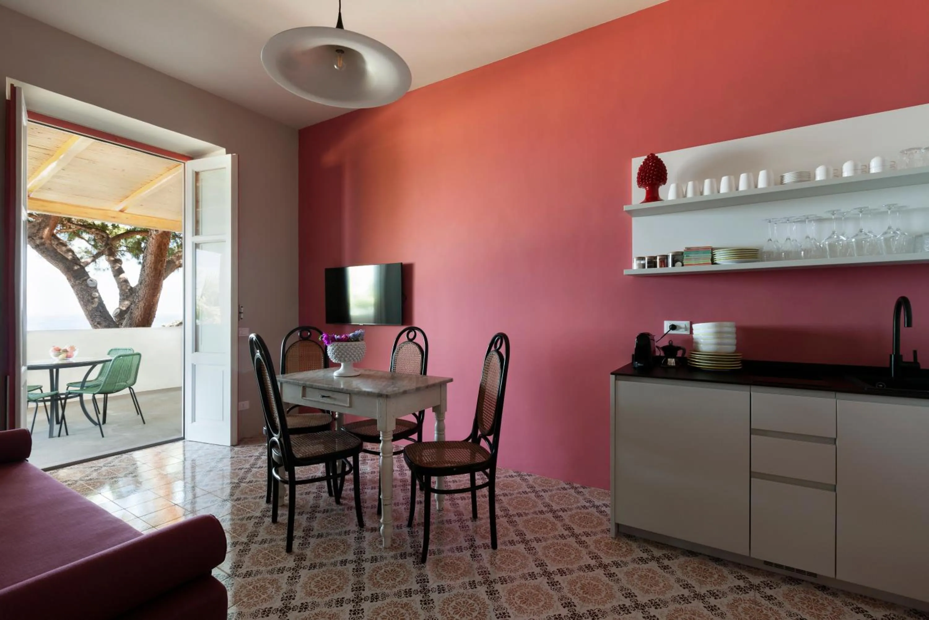 Living room in Frangimare La Segreta