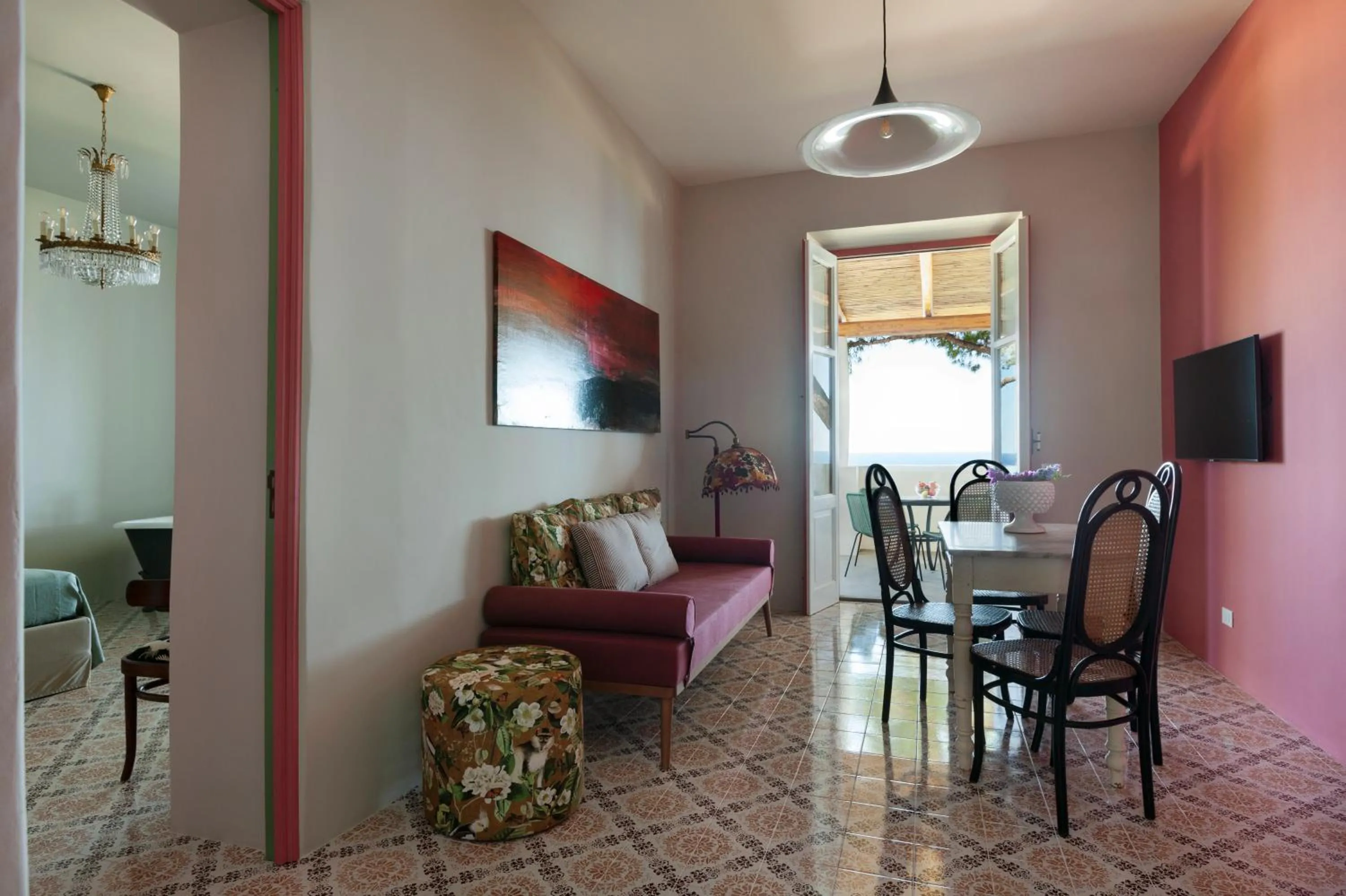 Living room in Frangimare La Segreta