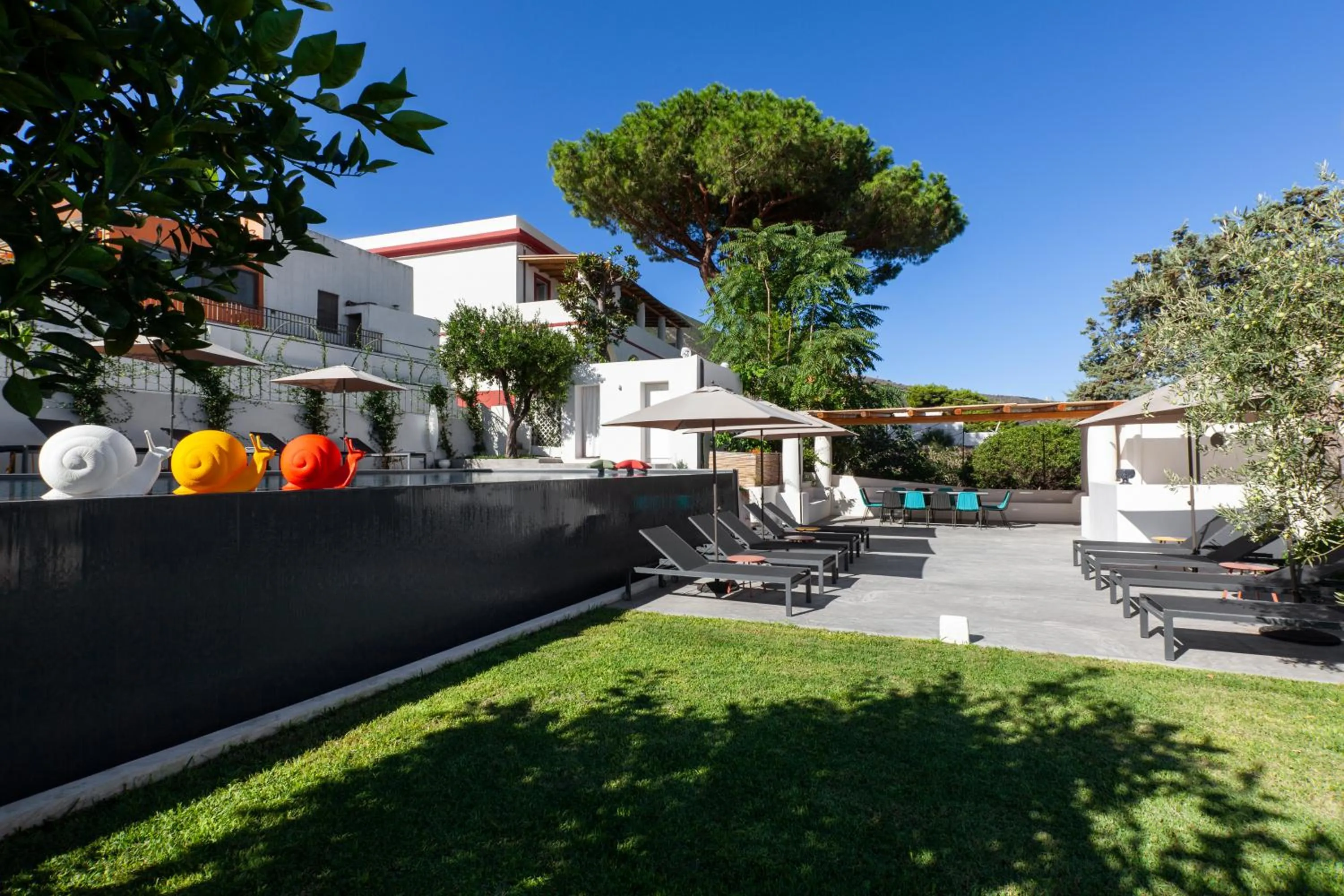 Garden in Frangimare La Segreta