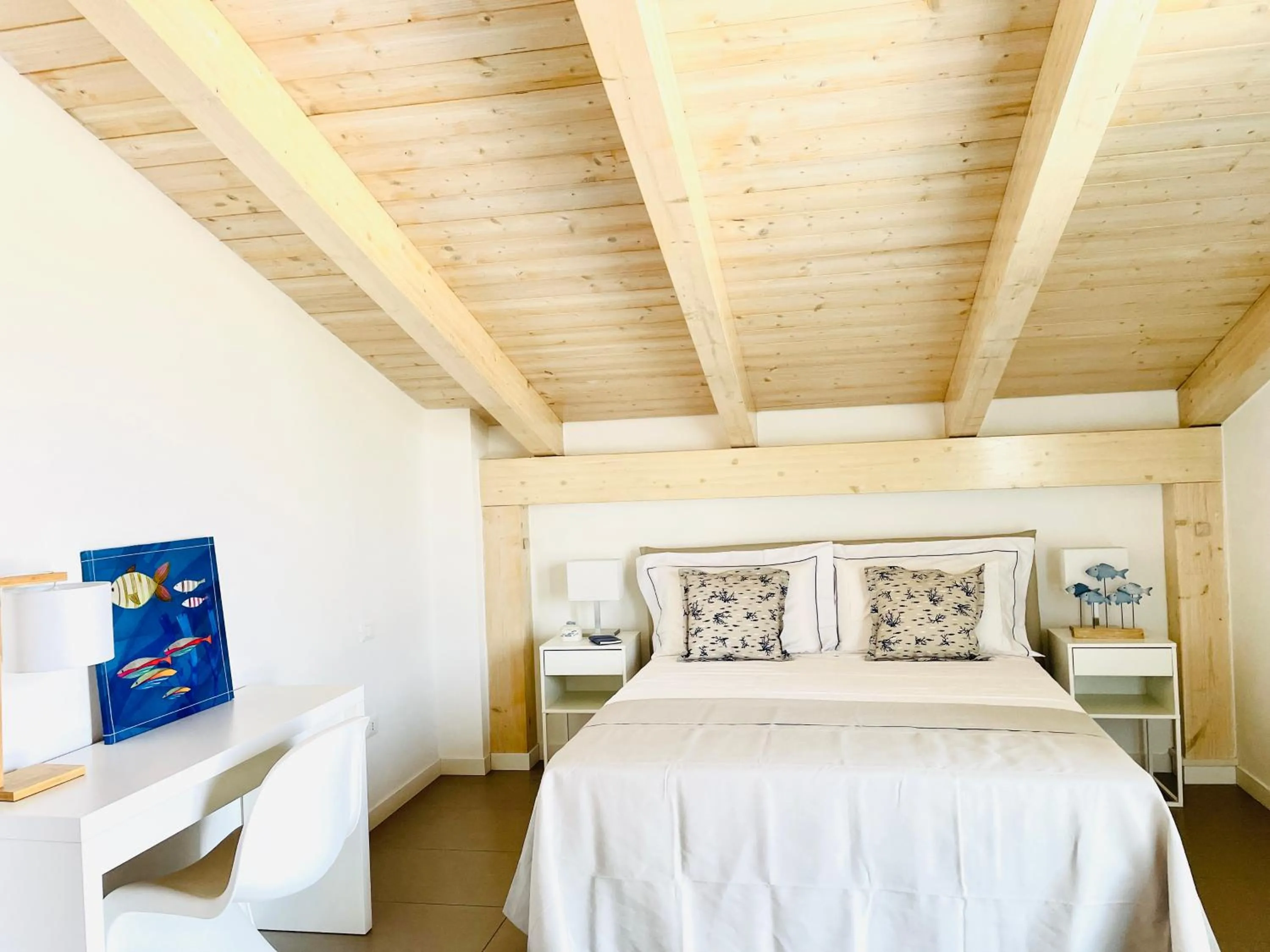 Bed in Villa Fiorentino