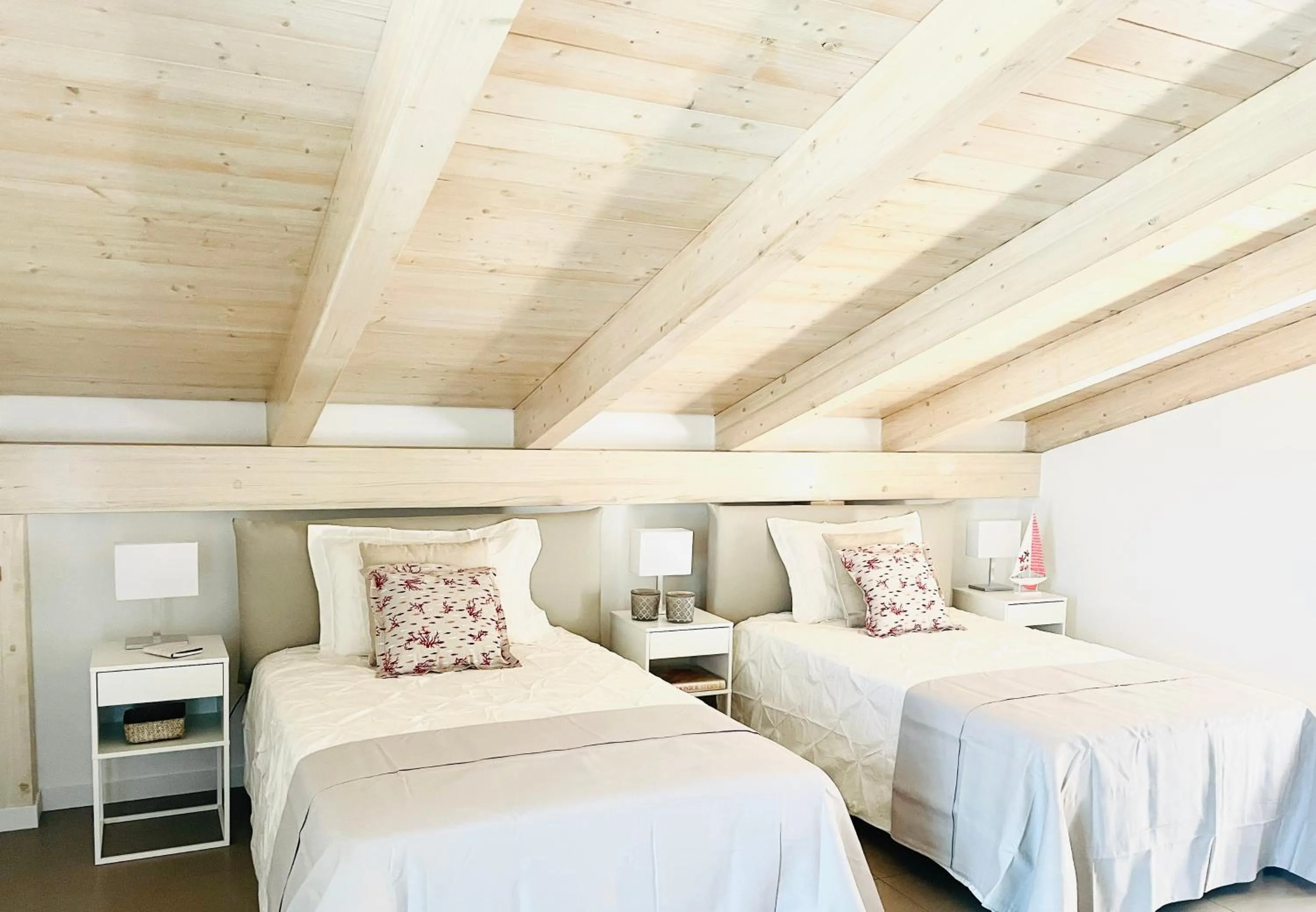 Bed in Villa Fiorentino