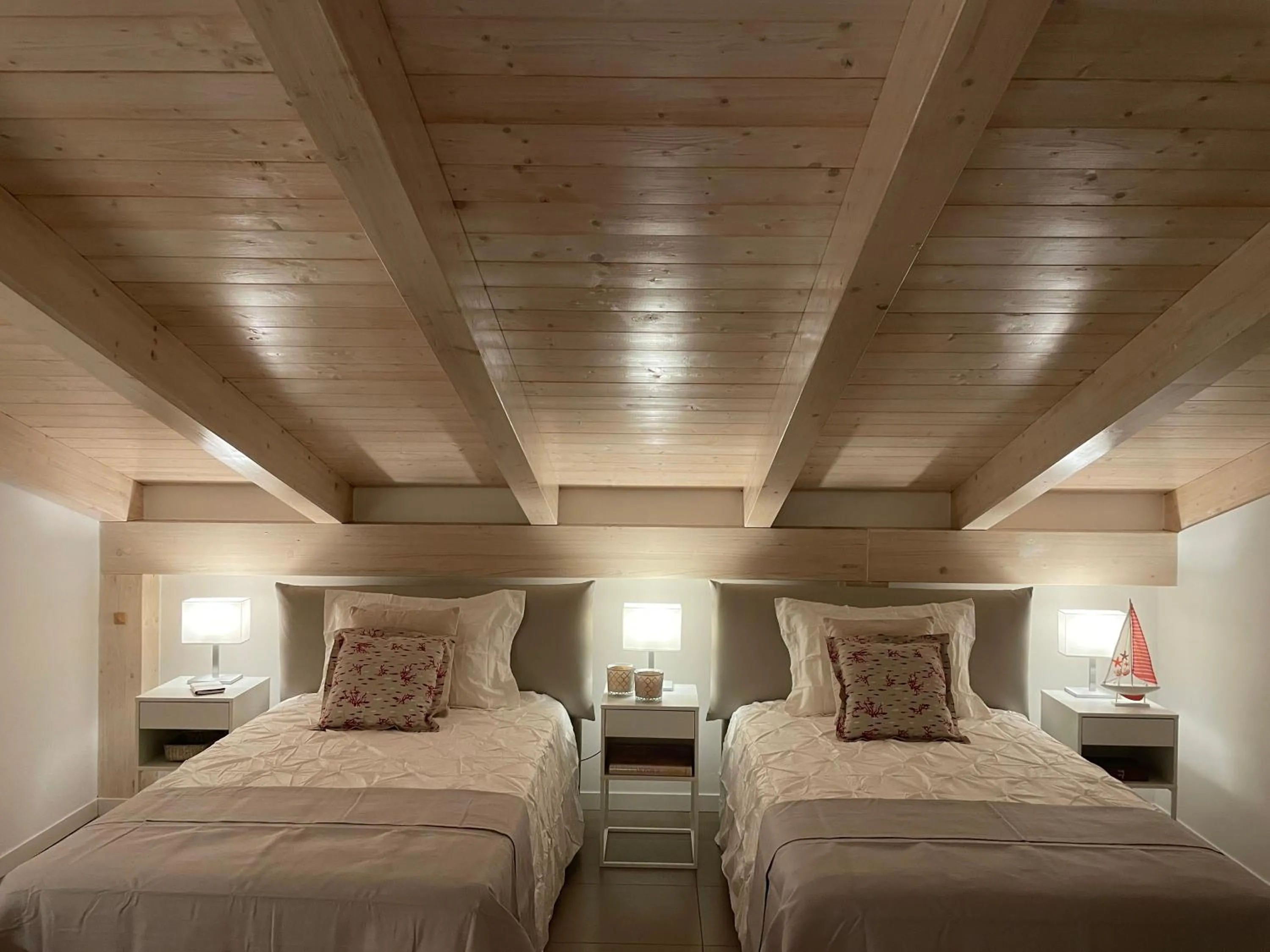 Bed in Villa Fiorentino