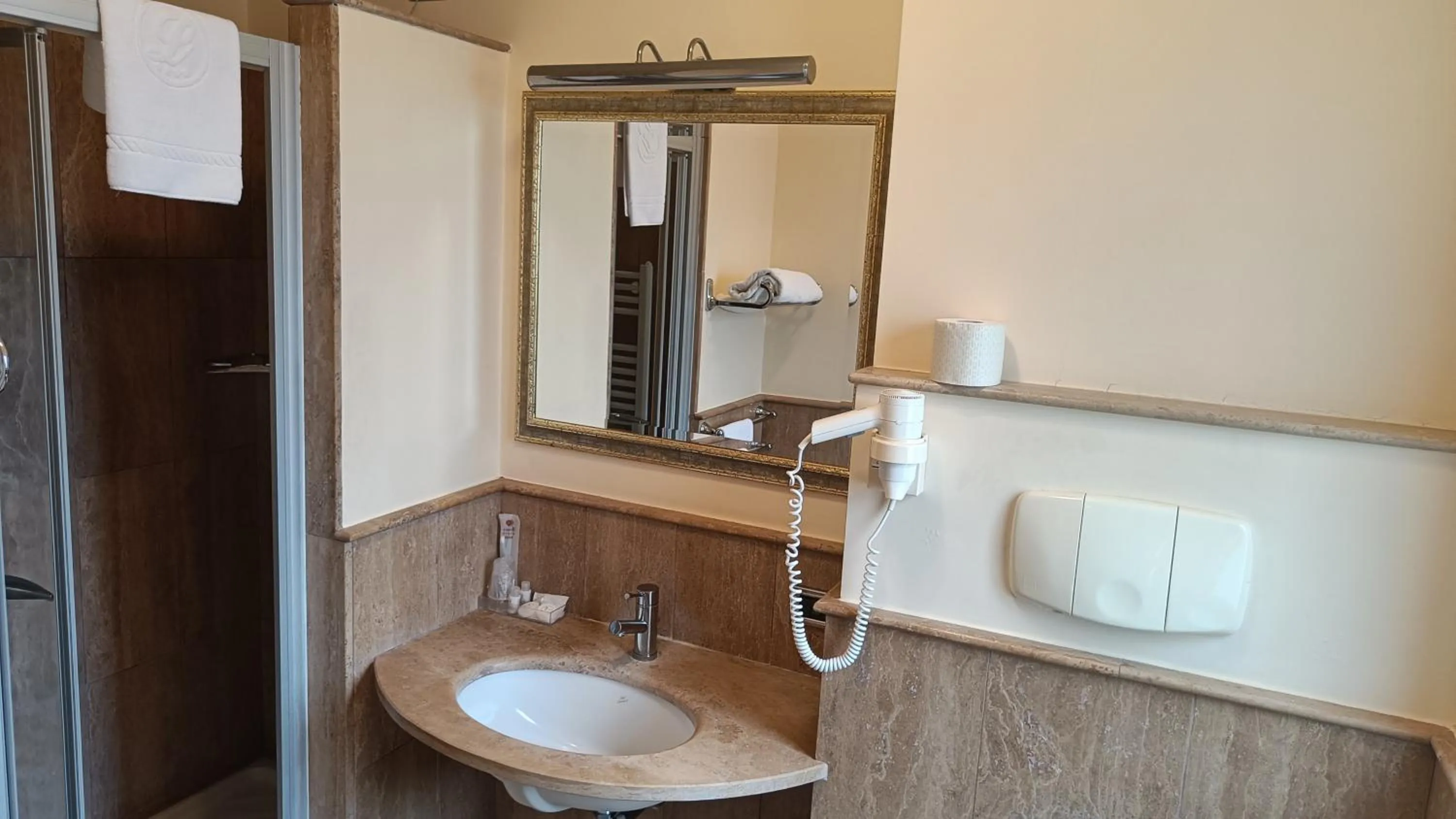 Shower in Hotel Lemi