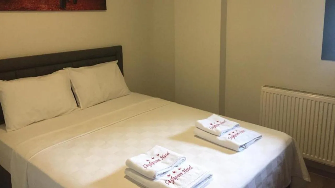 Bed in GRAND ÇAYKARAM HOTEL