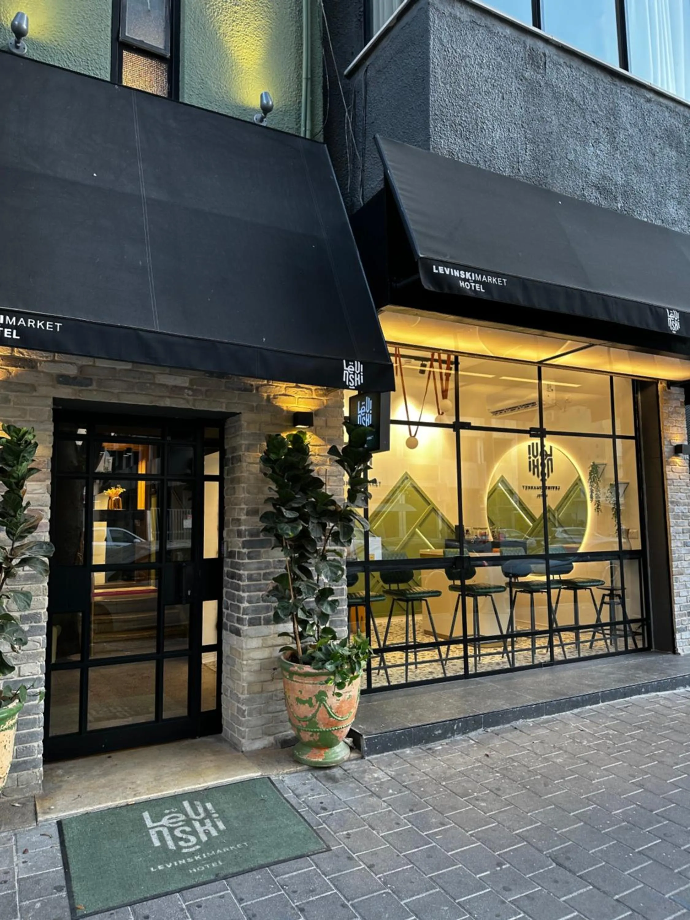 Property building in Levinski Market Hotel