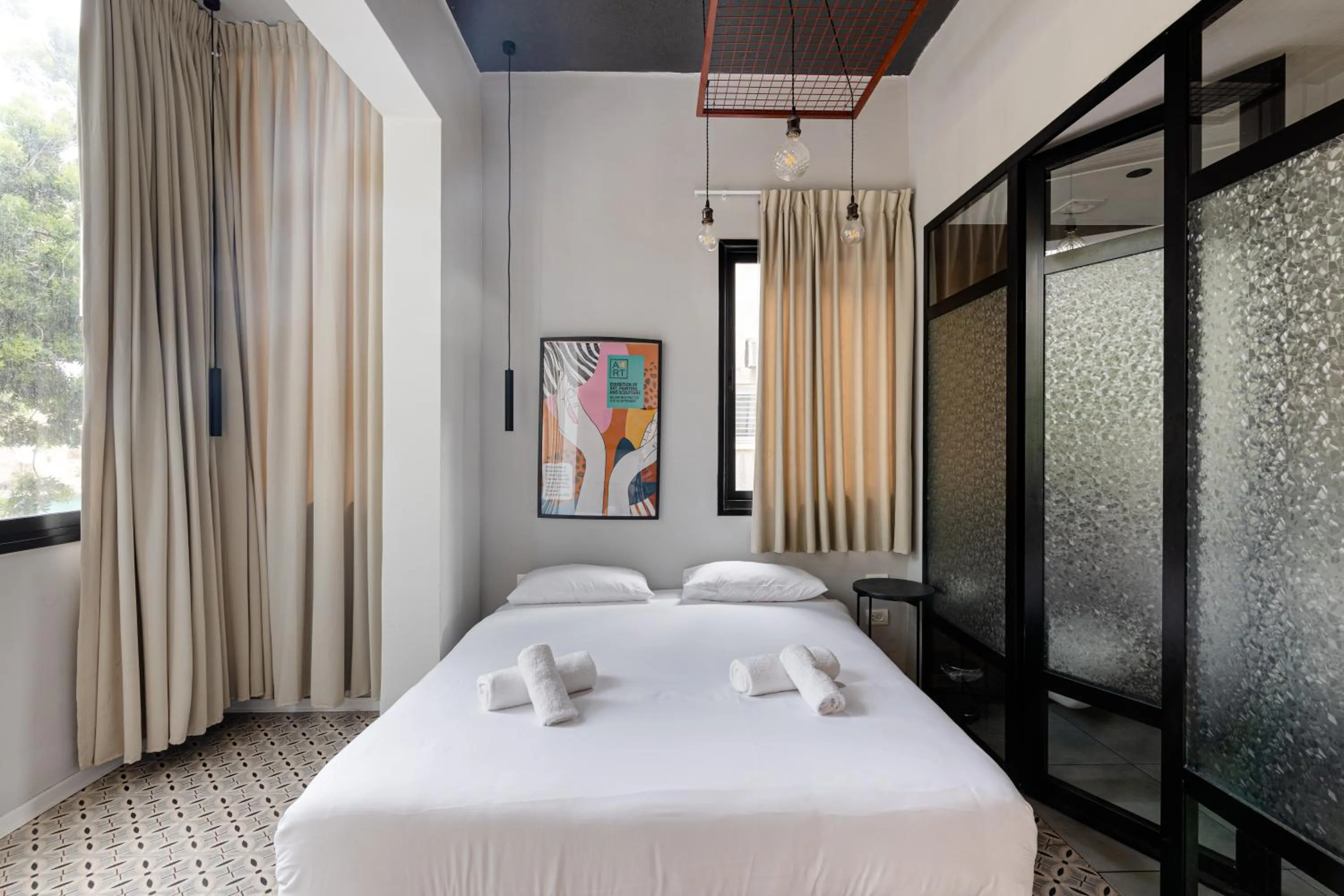 Bedroom, Bed in Levinski Market Hotel