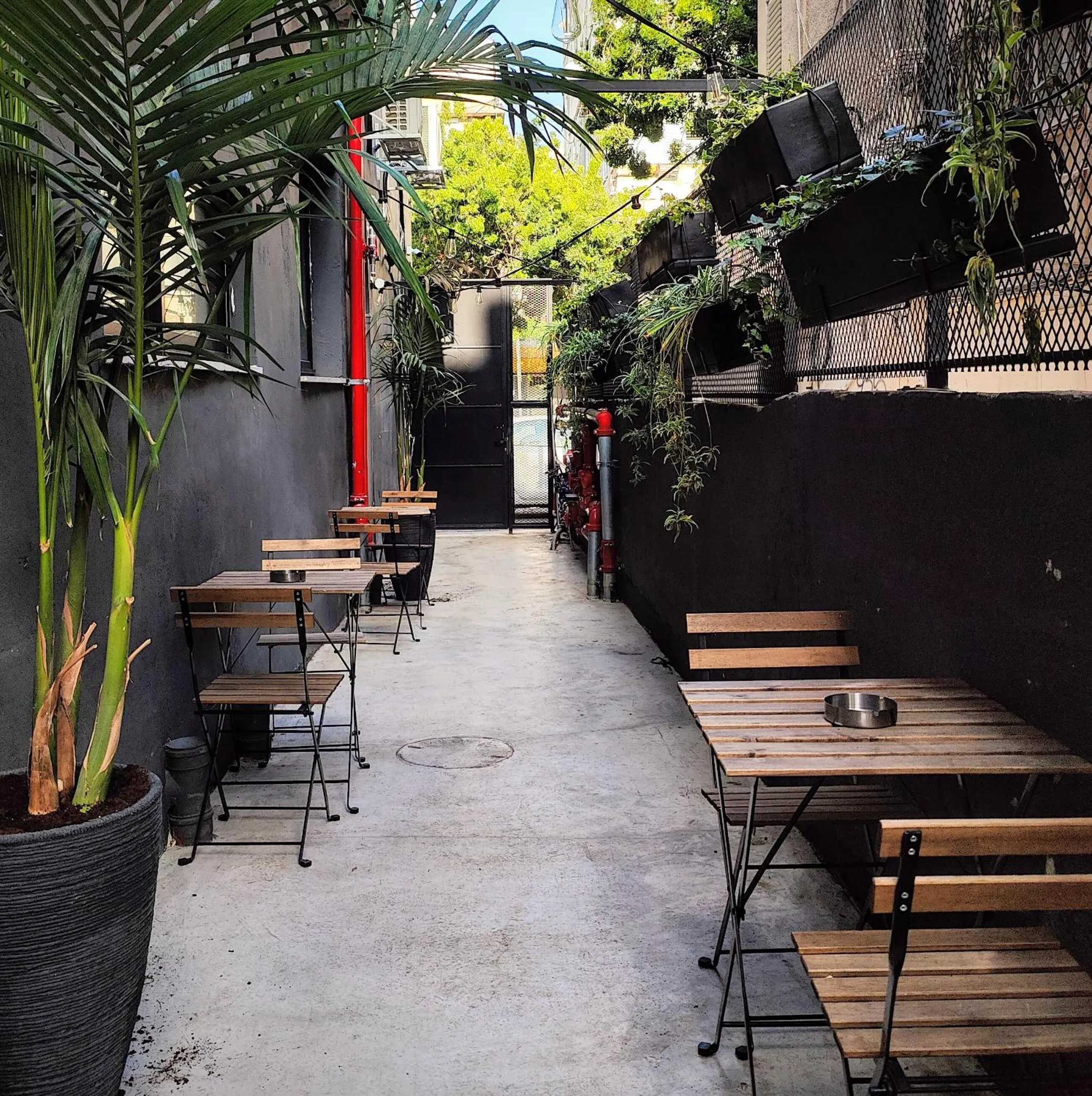 Balcony/Terrace in Levinski Market Hotel
