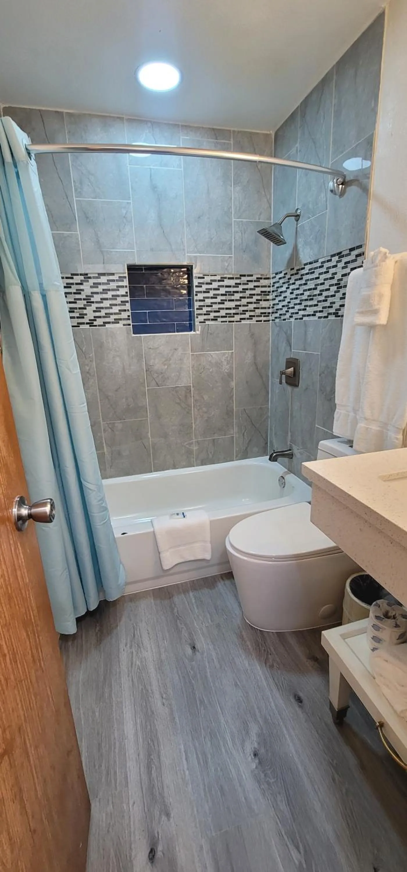 Shower in Dragonfly Inn & Suites