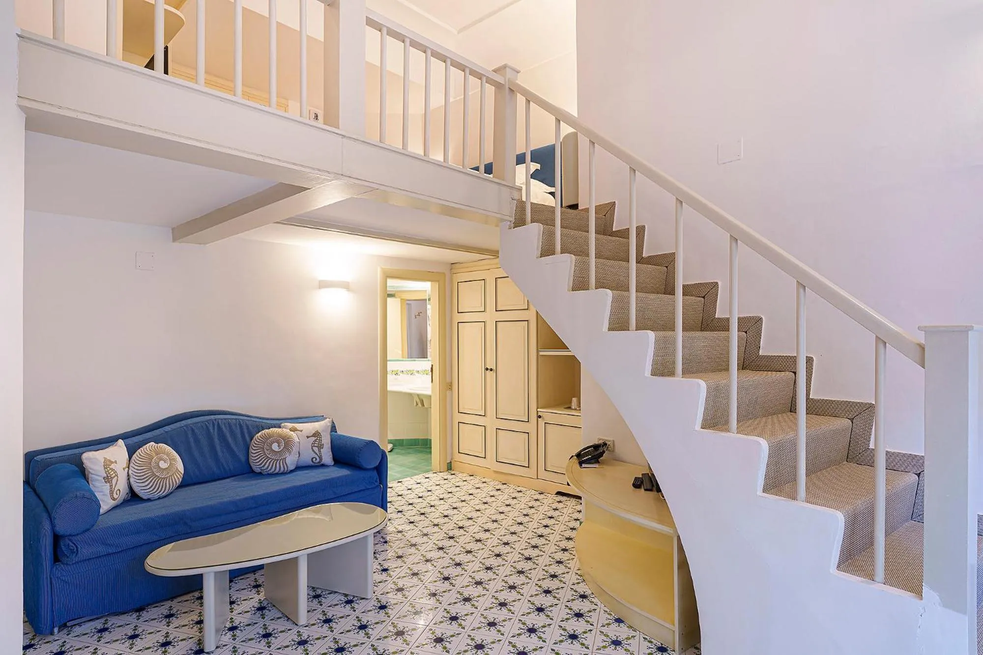 Living room in Hotel Continental Ischia