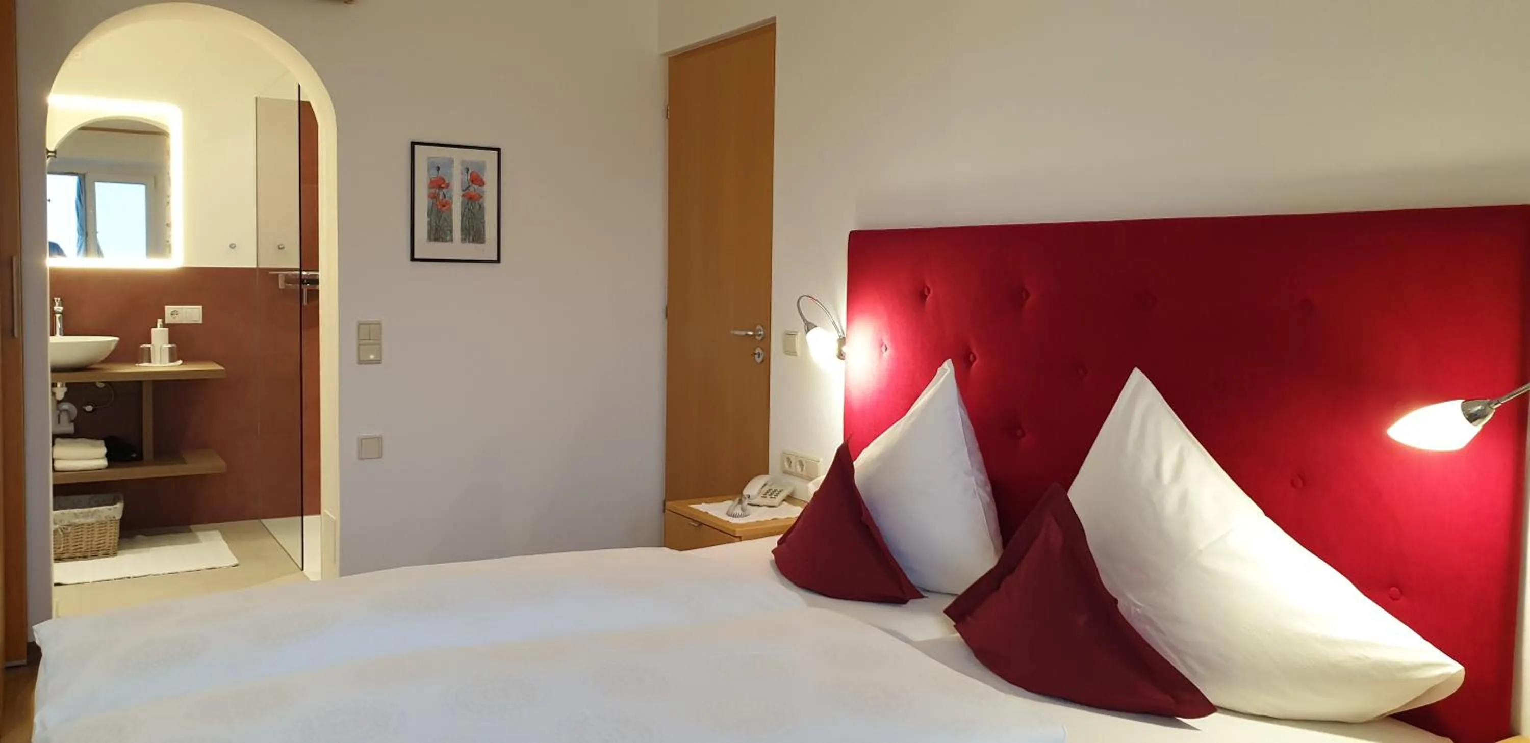 Bedroom, Bed in Appartements Dornach