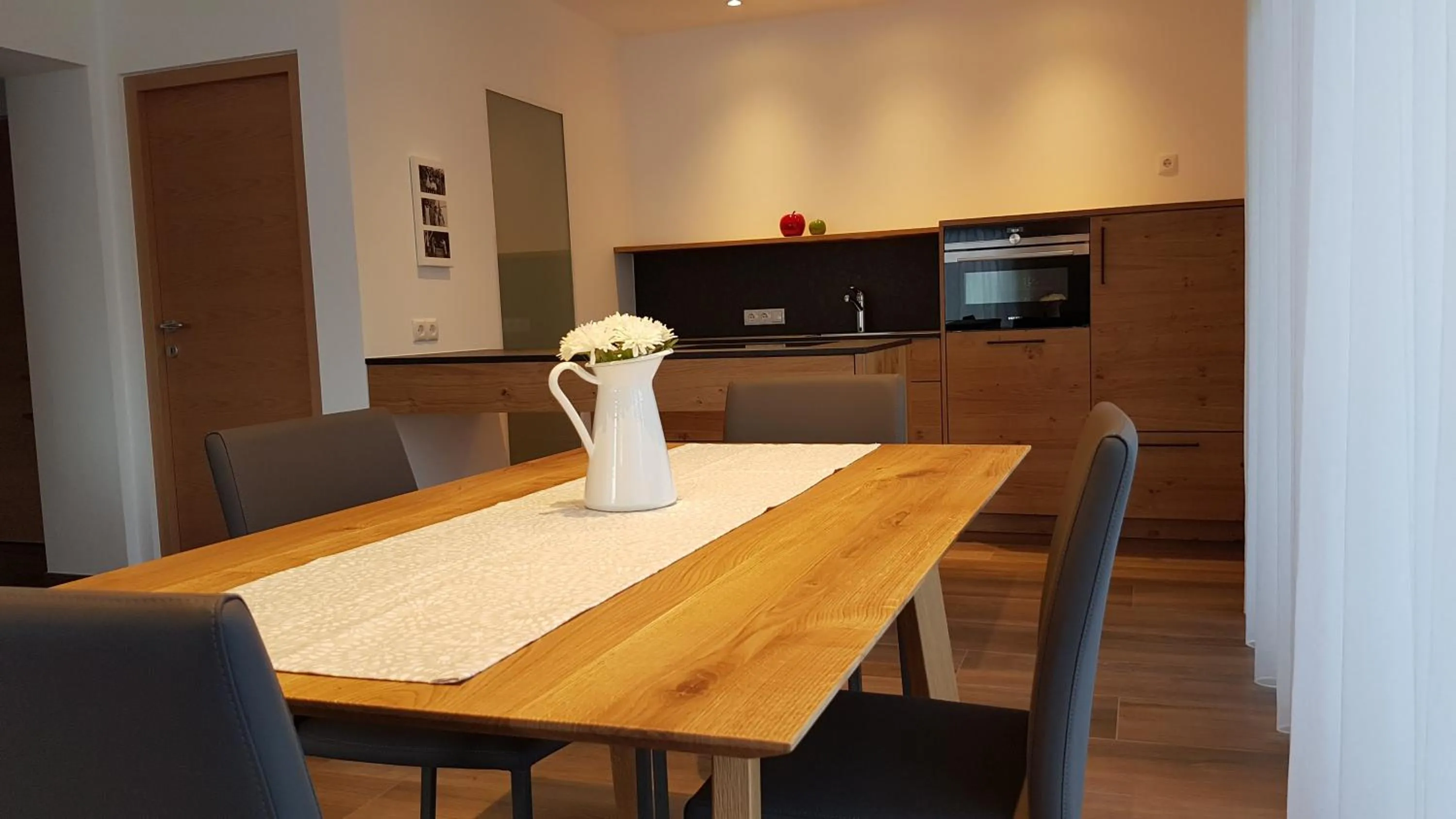 Kitchen or kitchenette in Appartements Dornach