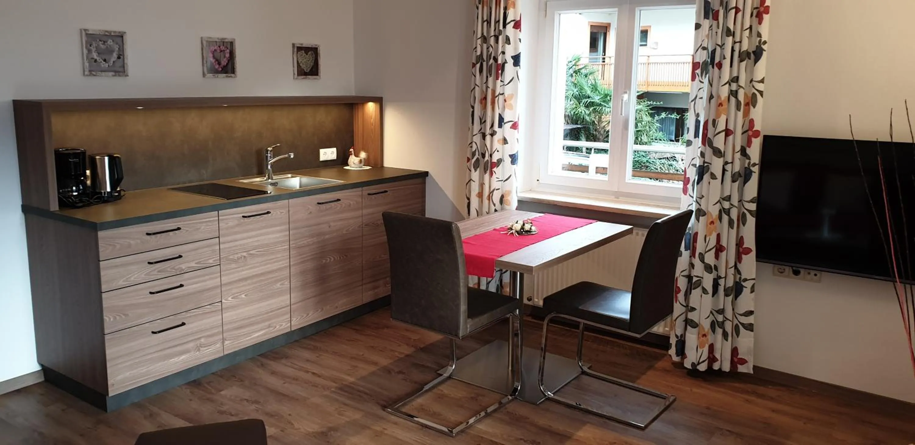 Kitchen or kitchenette in Appartements Dornach