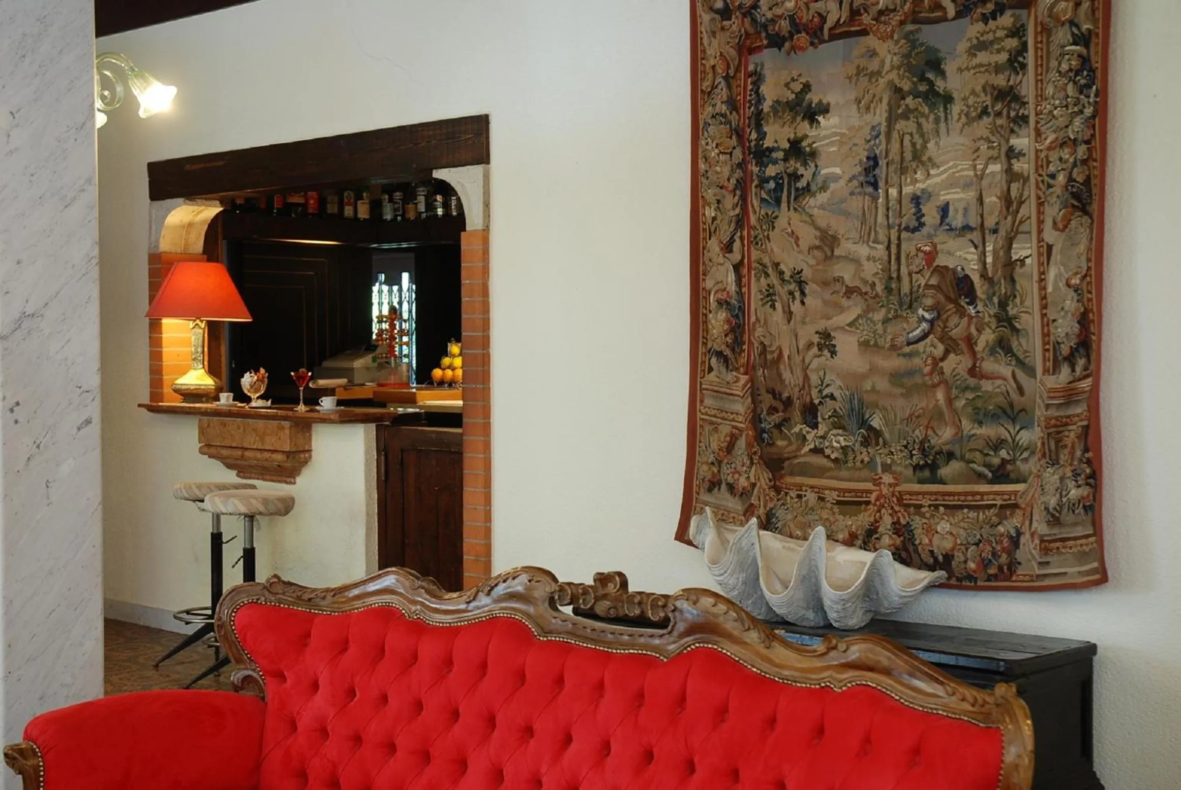 Lobby or reception in Hotel Valdor