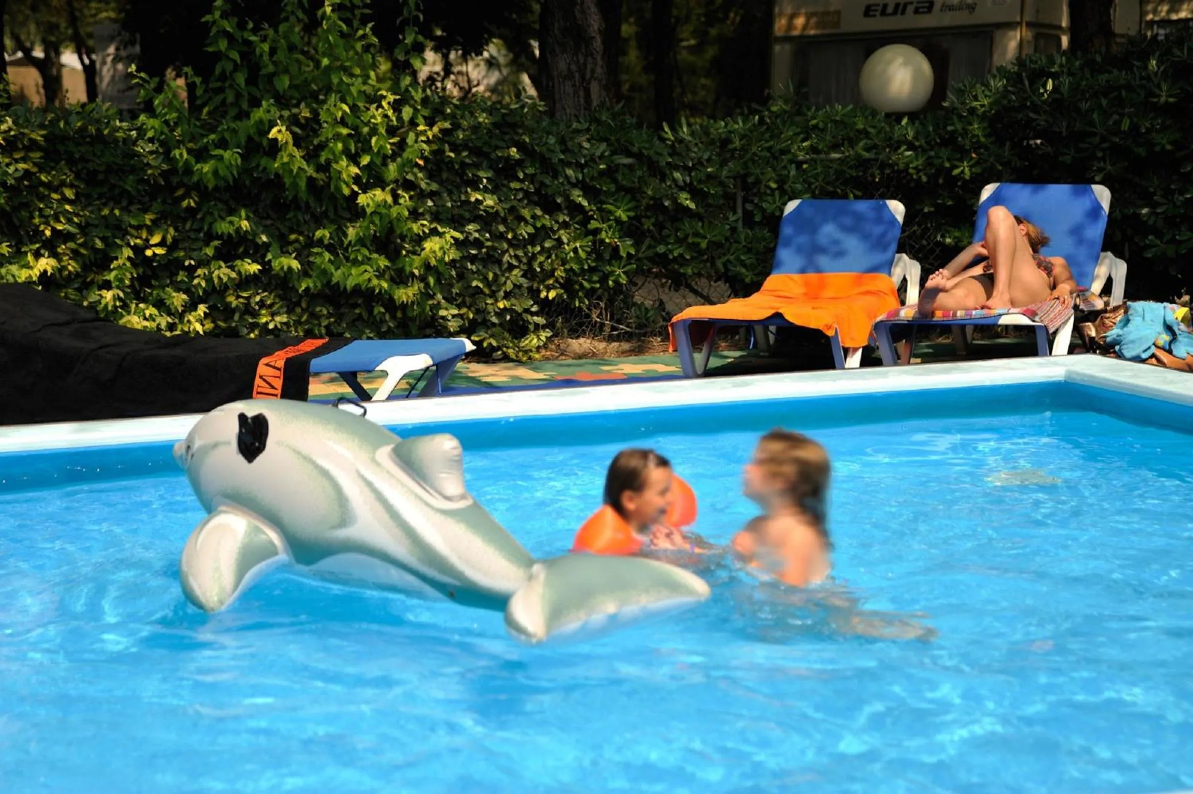 Swimming pool in Hotel Valdor