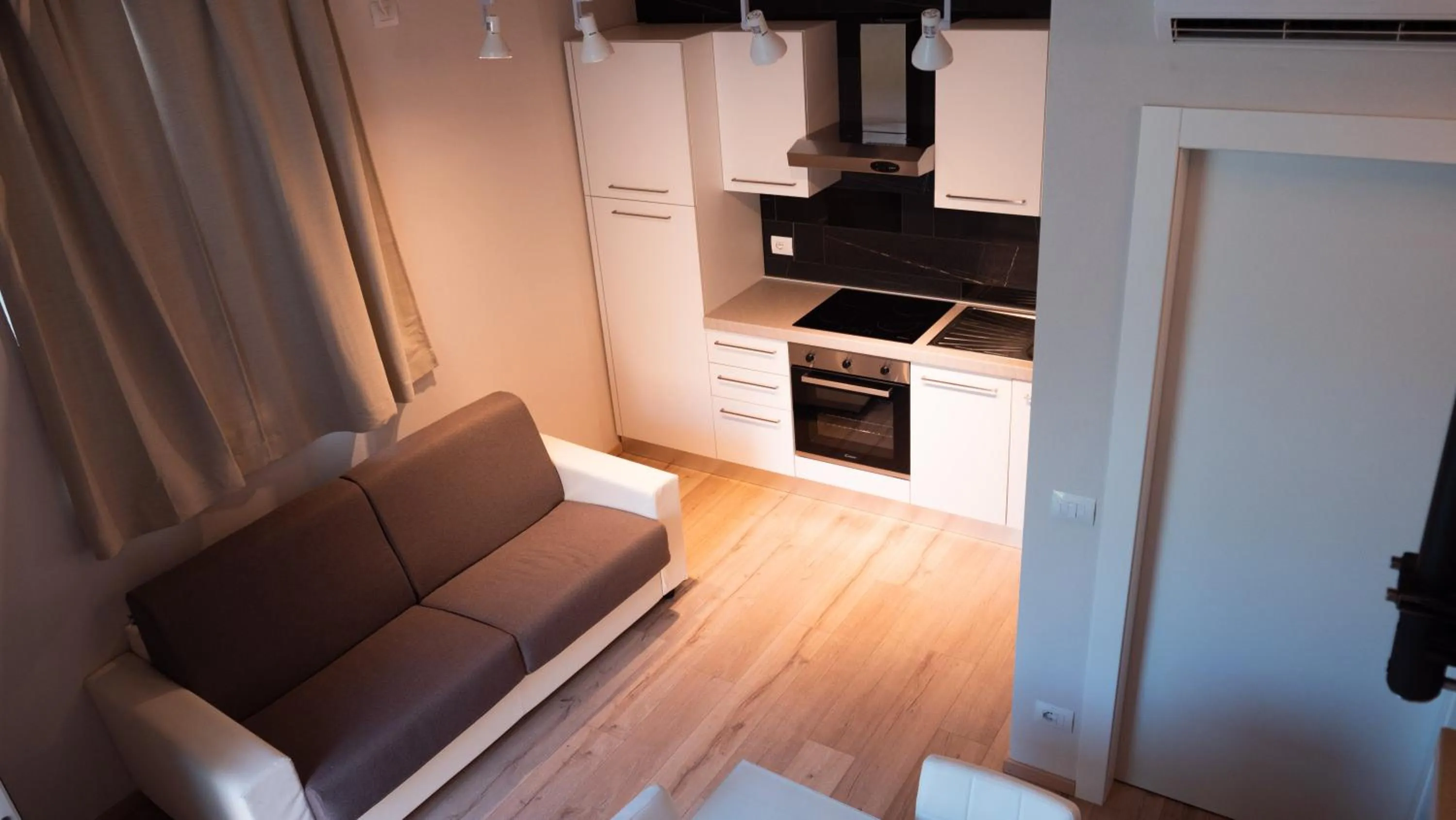 Kitchen or kitchenette in Hotel Barrage