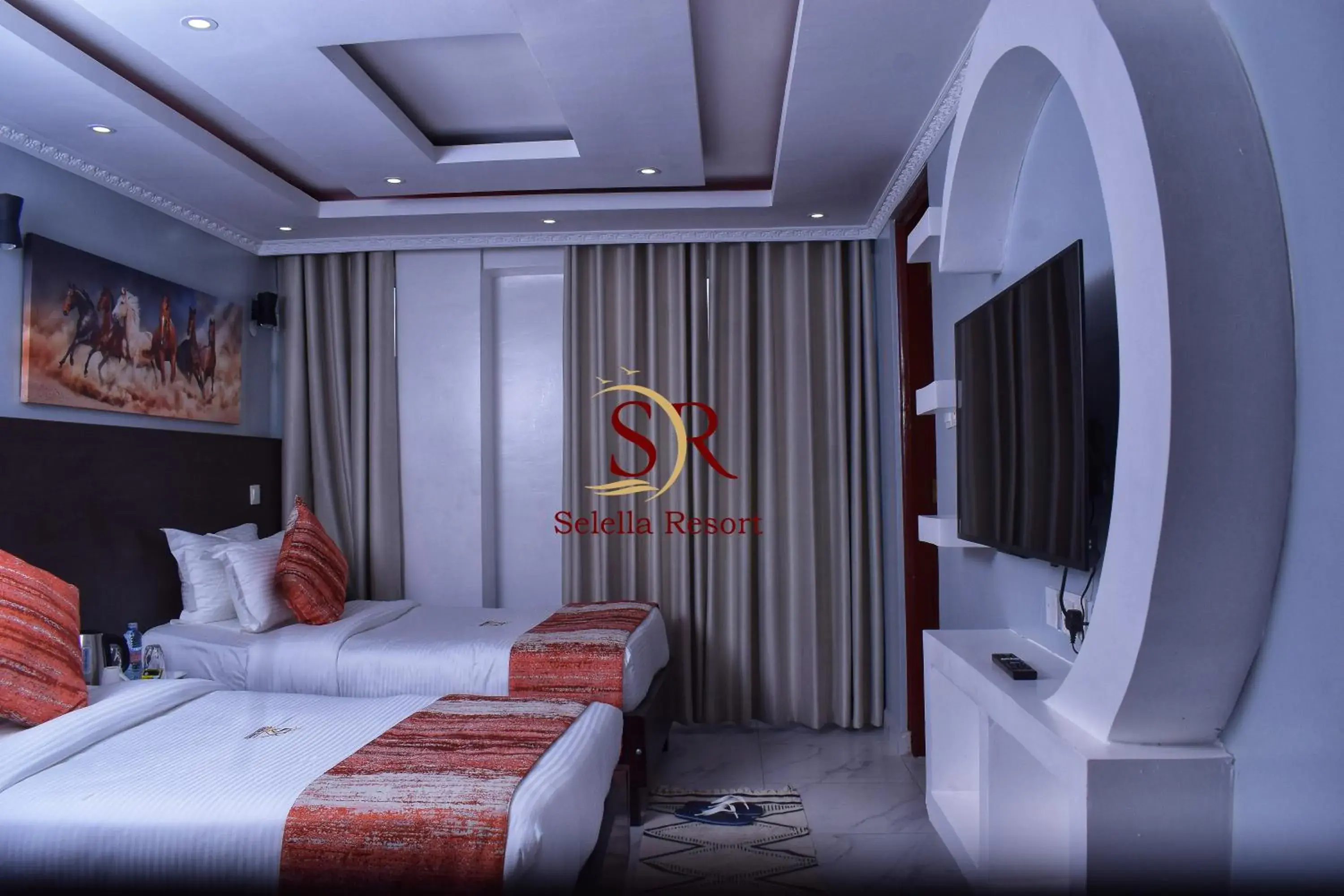 Deluxe Twin Room in Selella Resort Deluxe Twin Room in Selella Resort