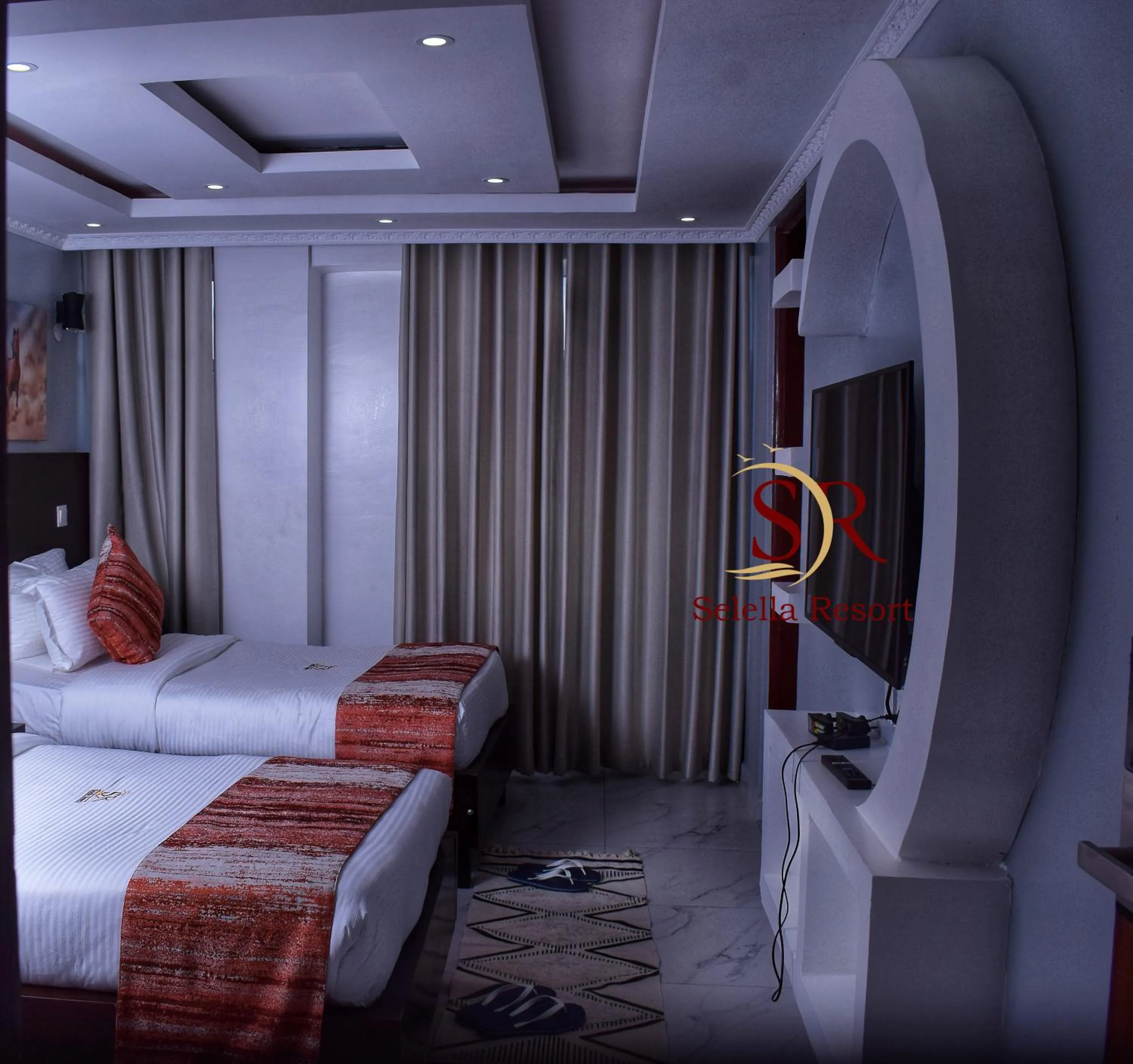 Bed in Selella Resort