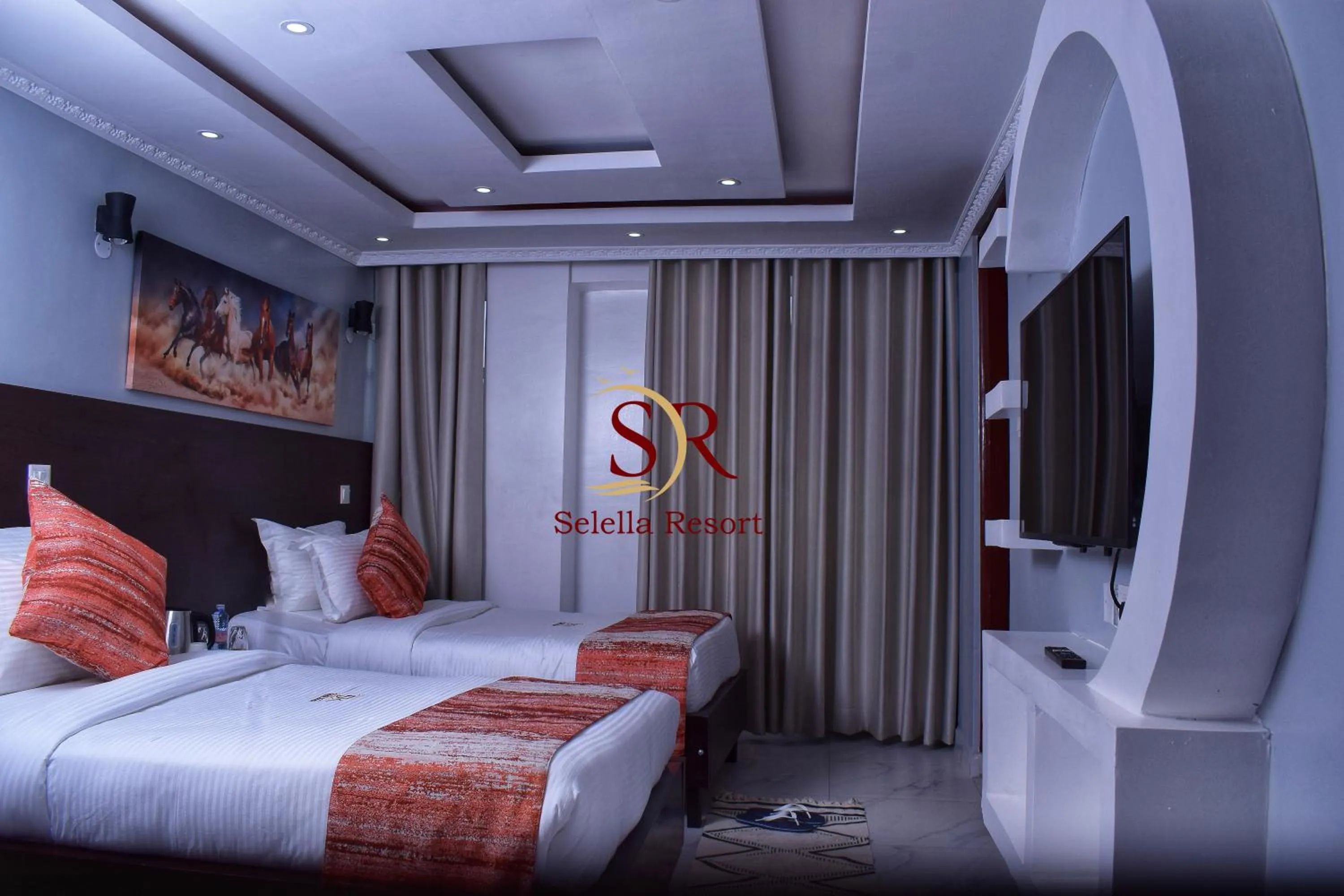 Bed in Selella Resort