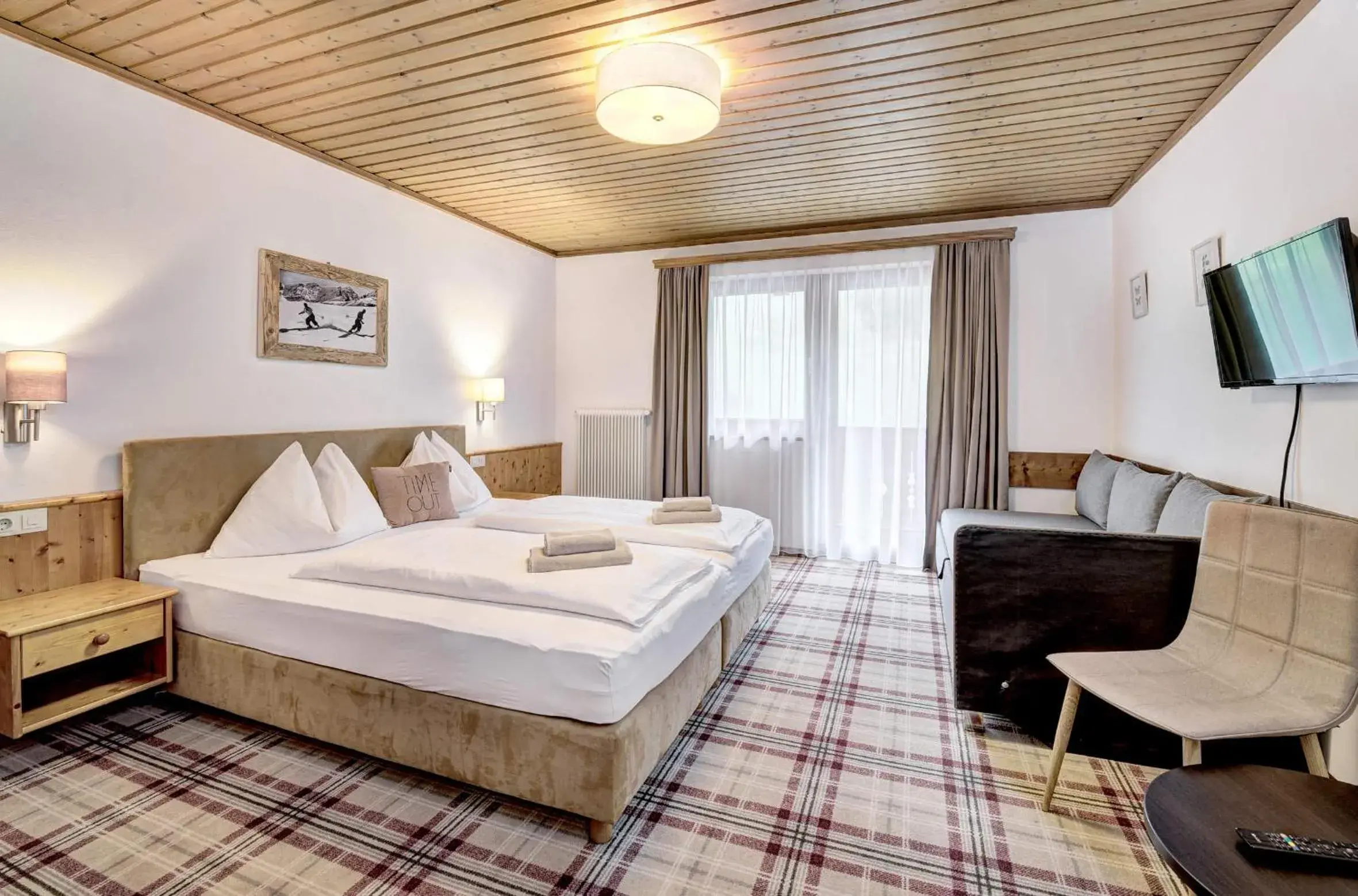 Triple Room with Balcony in Auszeit Filzmoos Triple Room with Balcony in Auszeit Filzmoos