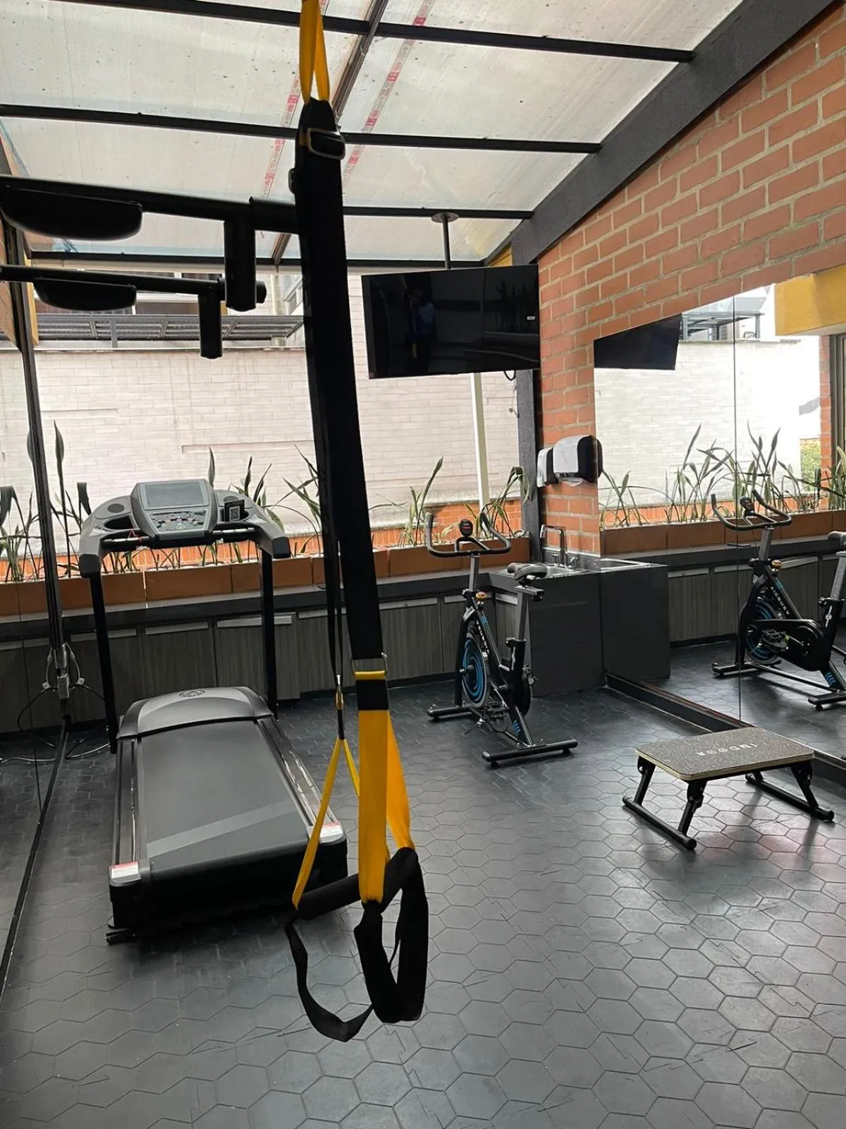 Fitness centre/facilities in Hotel Torre Poblado