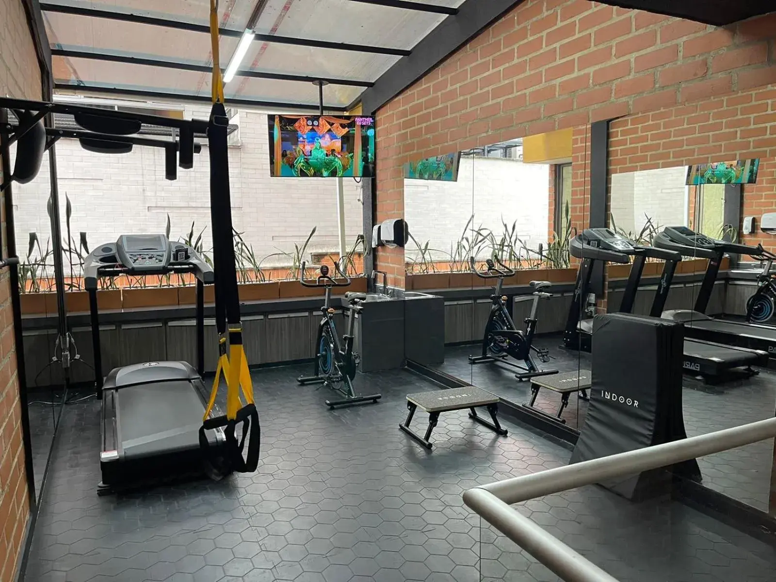 Fitness centre/facilities in Hotel Torre Poblado Fitness centre/facilities in Hotel Torre Poblado