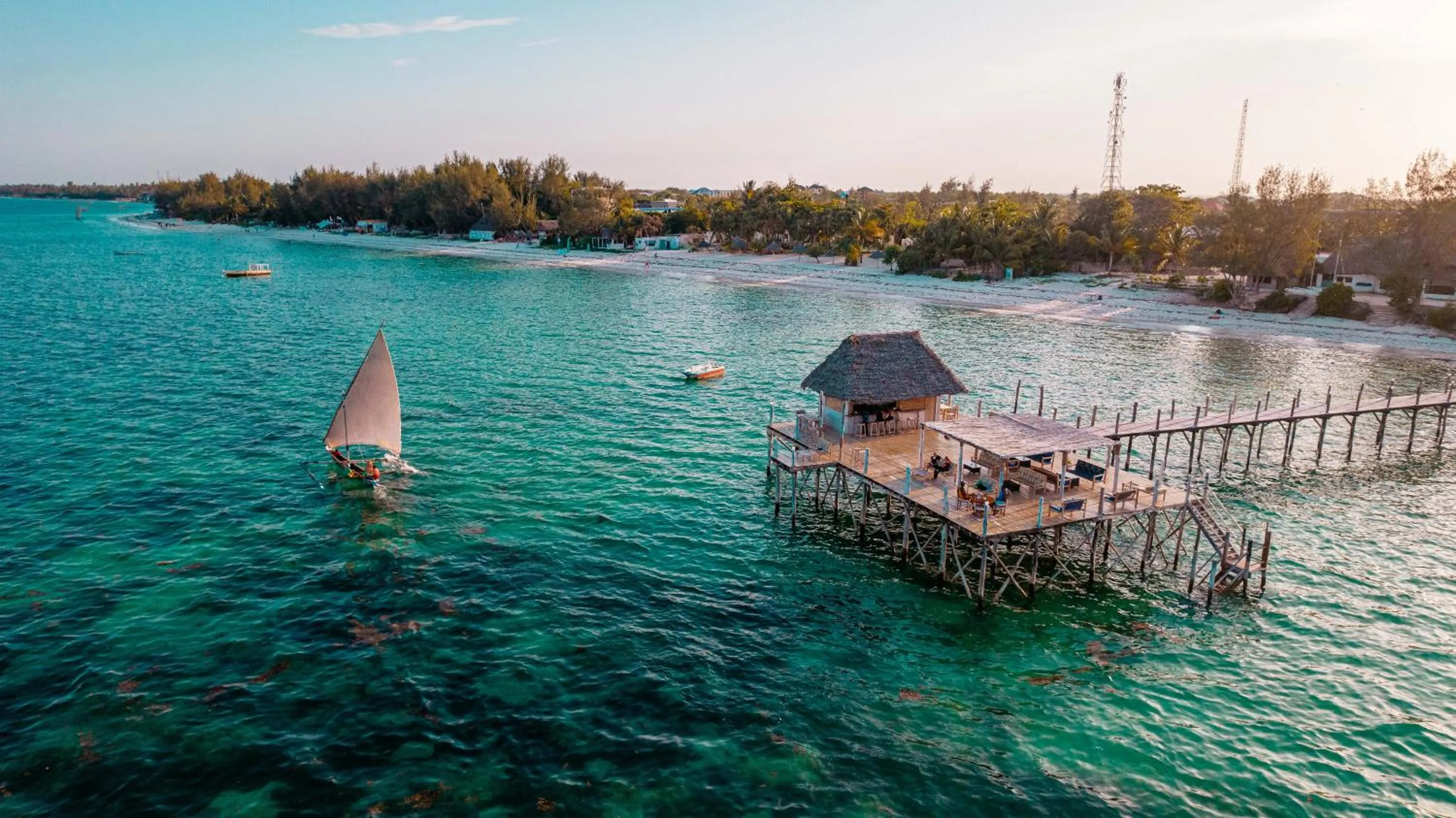 Bird's eye view in Spice Island Hotel & Resort