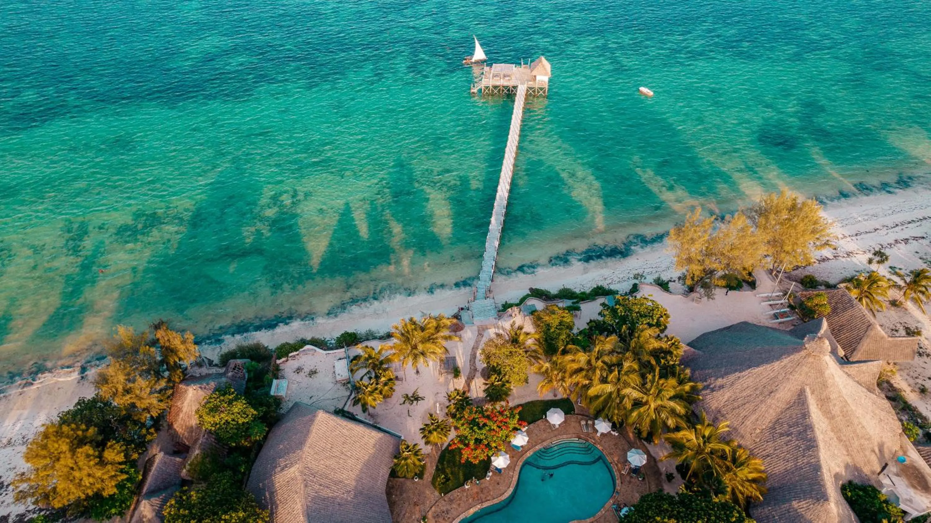Bird's eye view in Spice Island Hotel & Resort