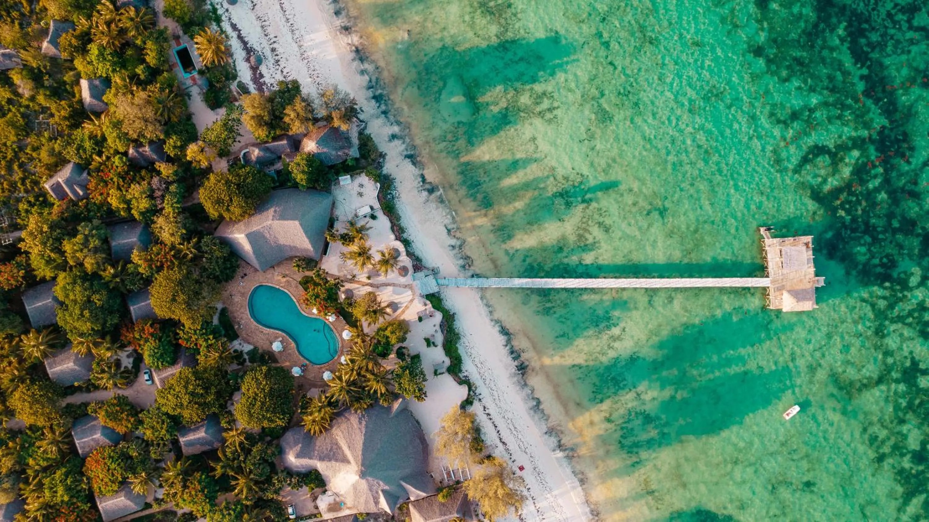 Bird's eye view in Spice Island Hotel & Resort