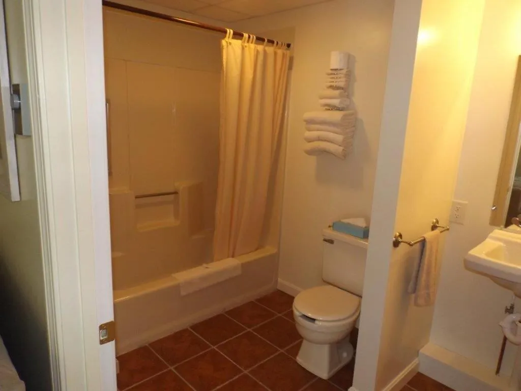 Bathroom in Footbridge North Hotel
