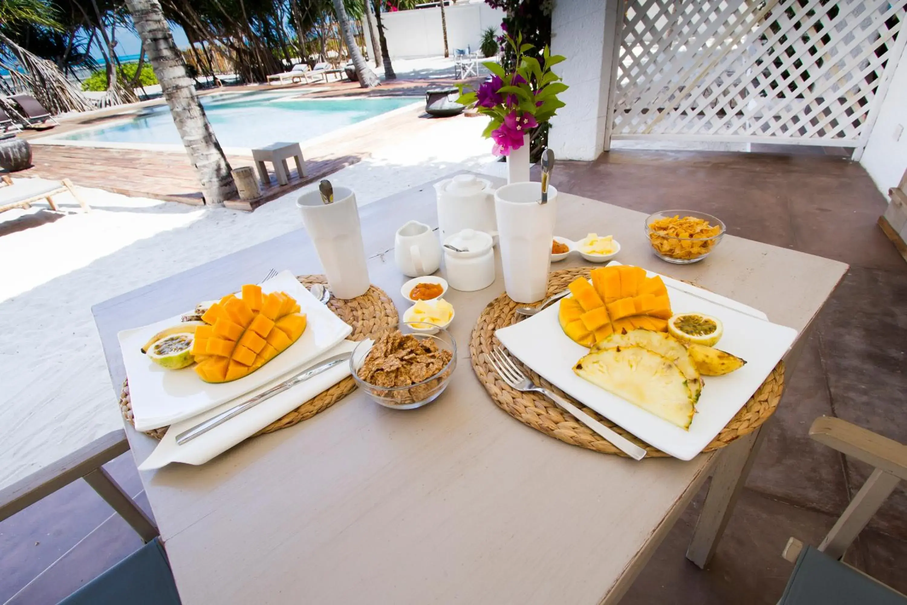 Food close-up in Uzuri Boutique Hotel Food close-up in Uzuri Boutique Hotel